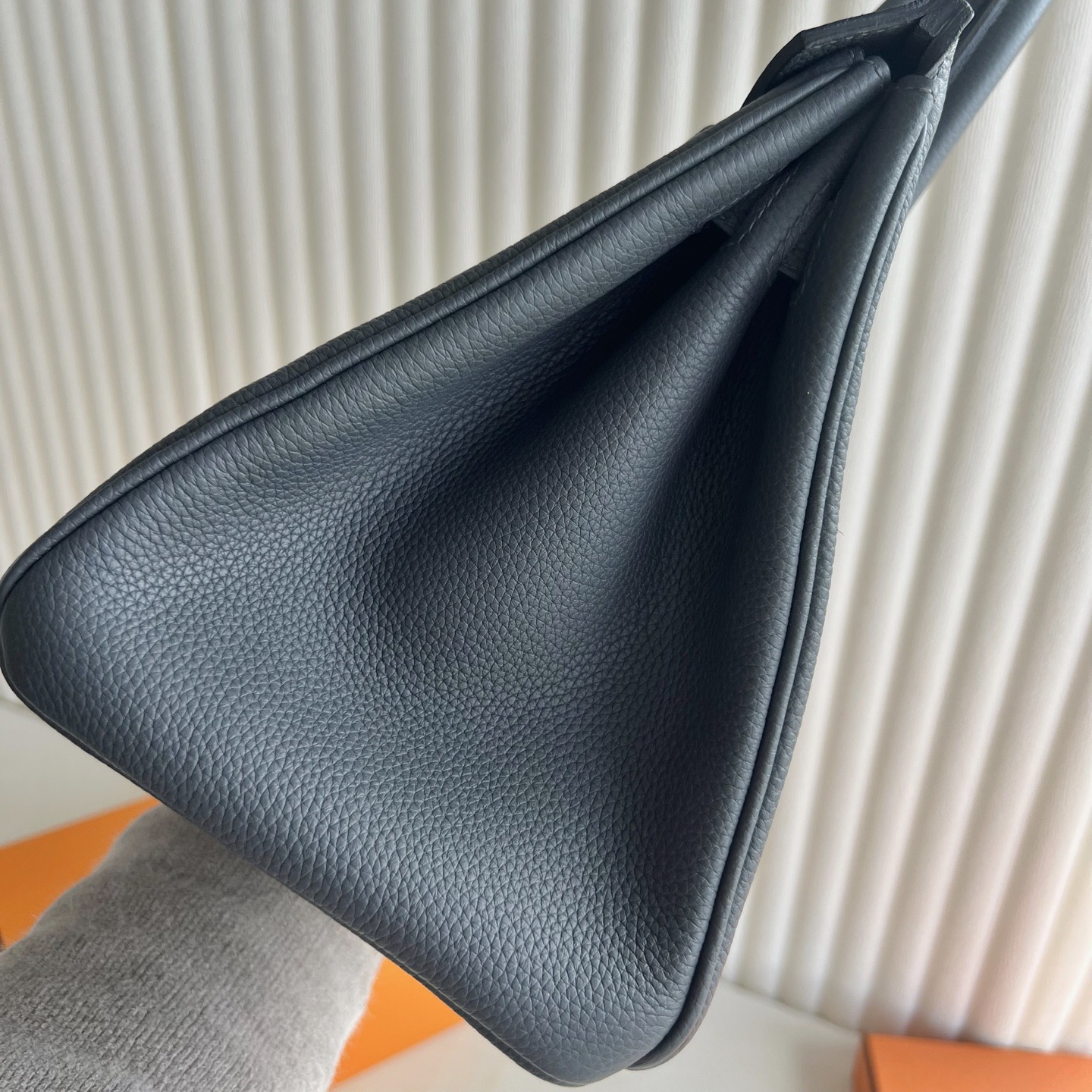愛馬仕鉑金包30泰國價格多少 Hermes Birkin 30 Togo H0 Gris misty霧霾灰金色五金