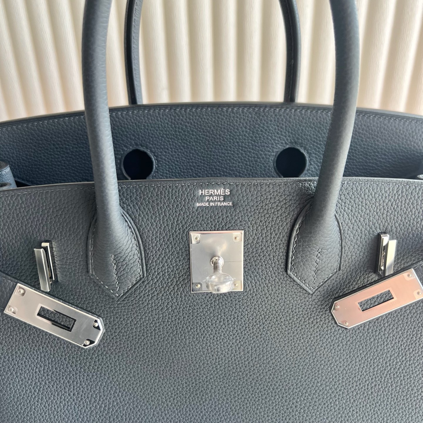 愛馬仕鉑金包30泰國價格多少 Hermes Birkin 30 Togo H0 Gris misty霧霾灰金色五金