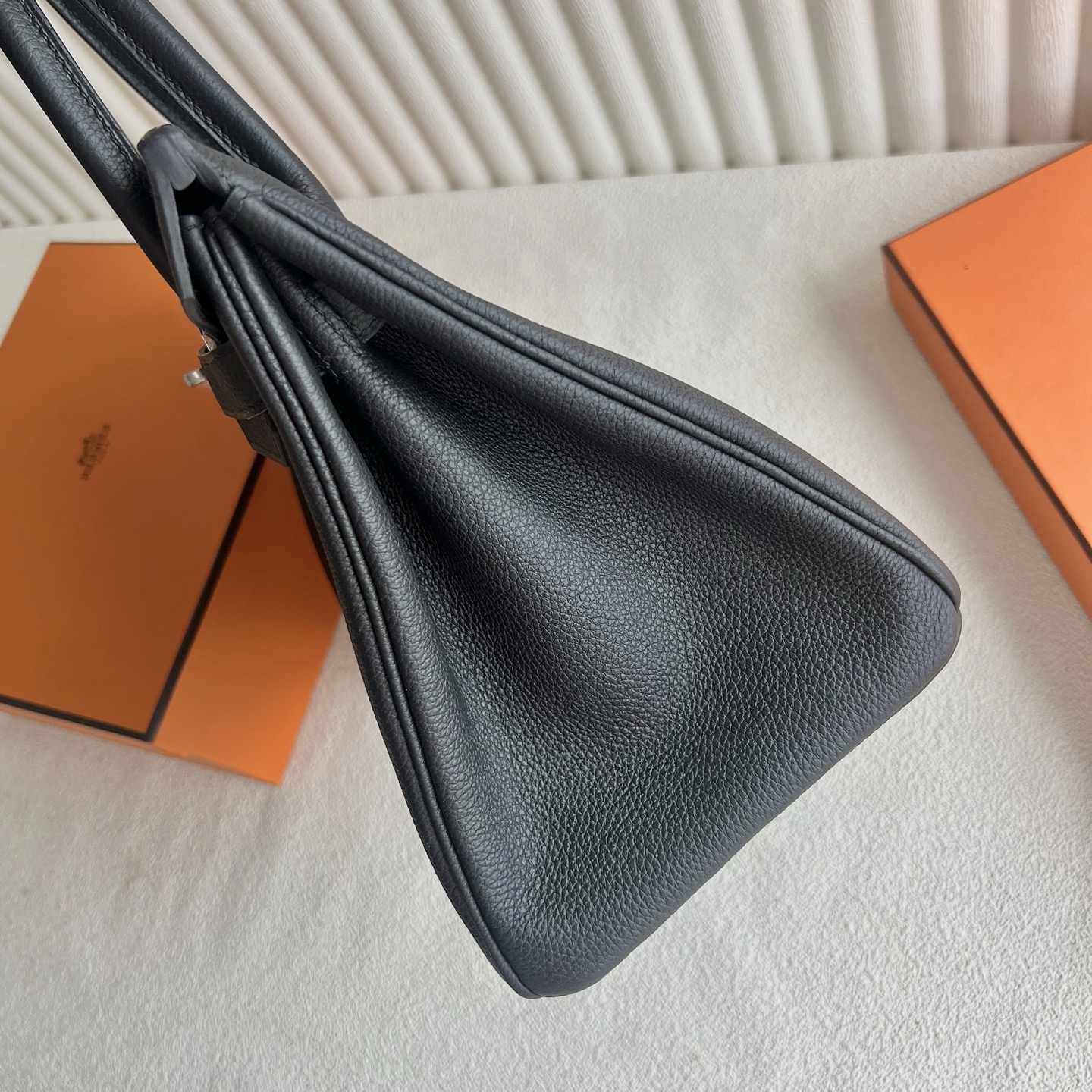 爱马仕铂金包30越南价格多少 Hermes Birkin 30 Togo Noir 黑色 金色五金