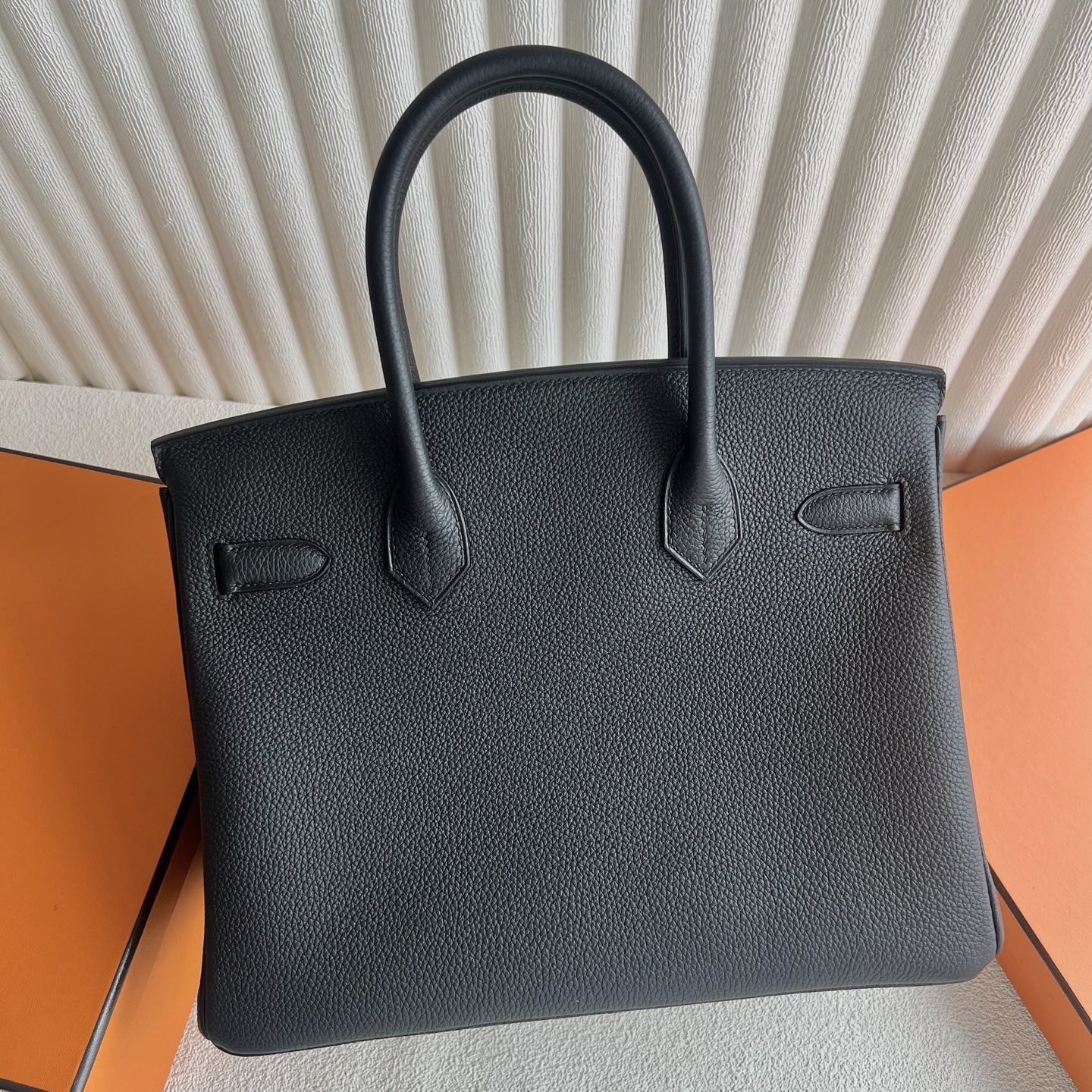 爱马仕铂金包30越南价格多少 Hermes Birkin 30 Togo Noir 黑色 金色五金