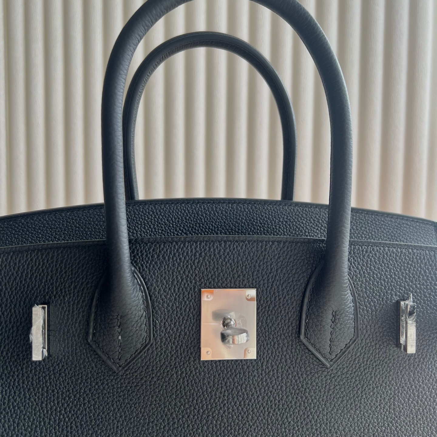 爱马仕铂金包30越南价格多少 Hermes Birkin 30 Togo Noir 黑色 金色五金