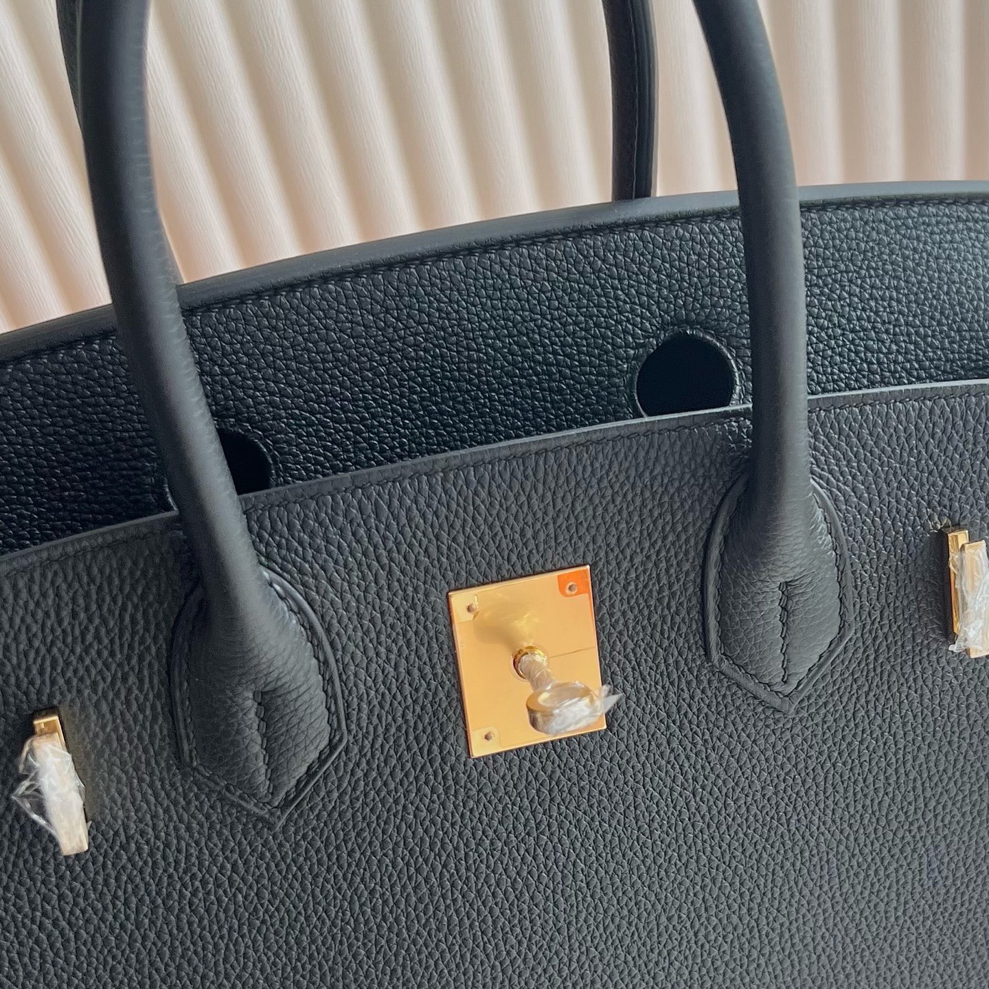 泰国爱马仕铂金包30价格多少钱 Hermes Birkin 30 Togo Noir 黑色 银色五金