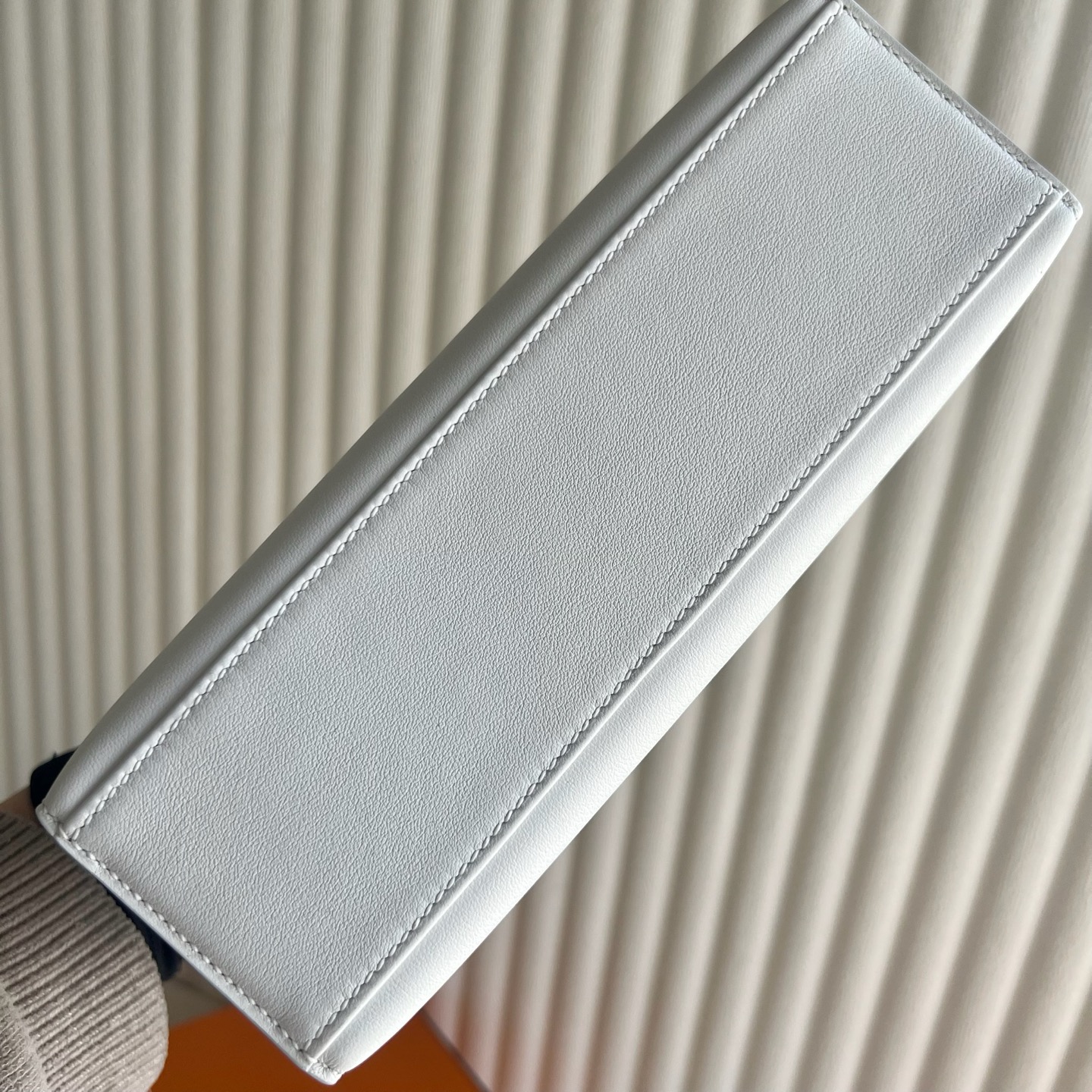 愛馬仕一代mini凱莉香港多少錢 Hermes Kelly Pochette Swift Blanc白色銀色五金