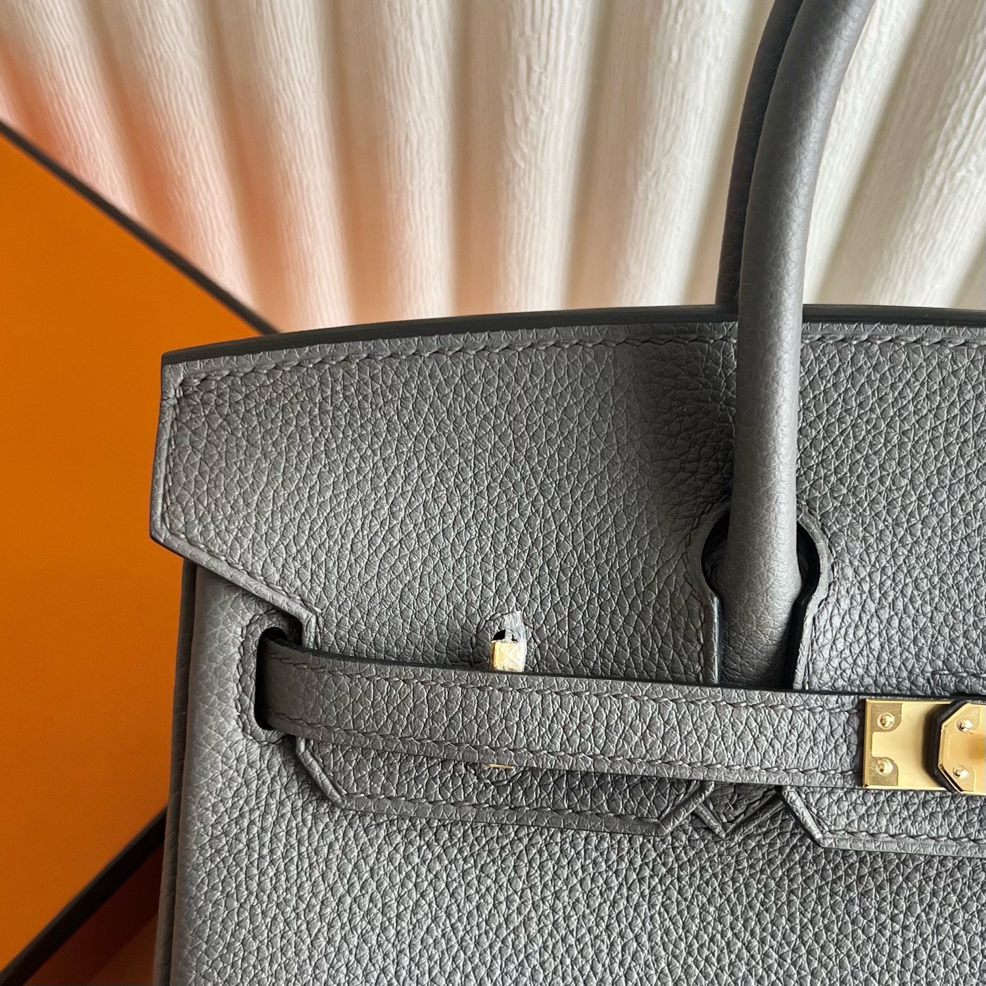 愛馬仕鉑金包25香港價格及圖片 Hermes Birkin 25 Togo 8F Etain錫器灰金色五金