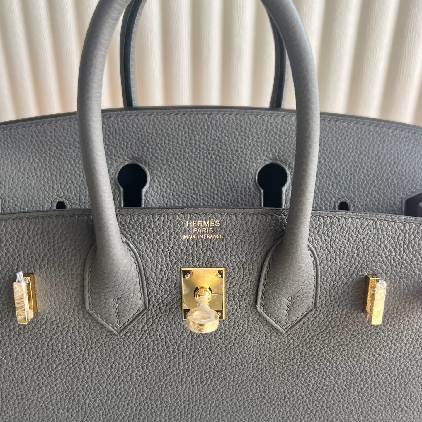愛馬仕鉑金包25香港價格及圖片 Hermes Birkin 25 Togo 8F Etain錫器灰金色五金