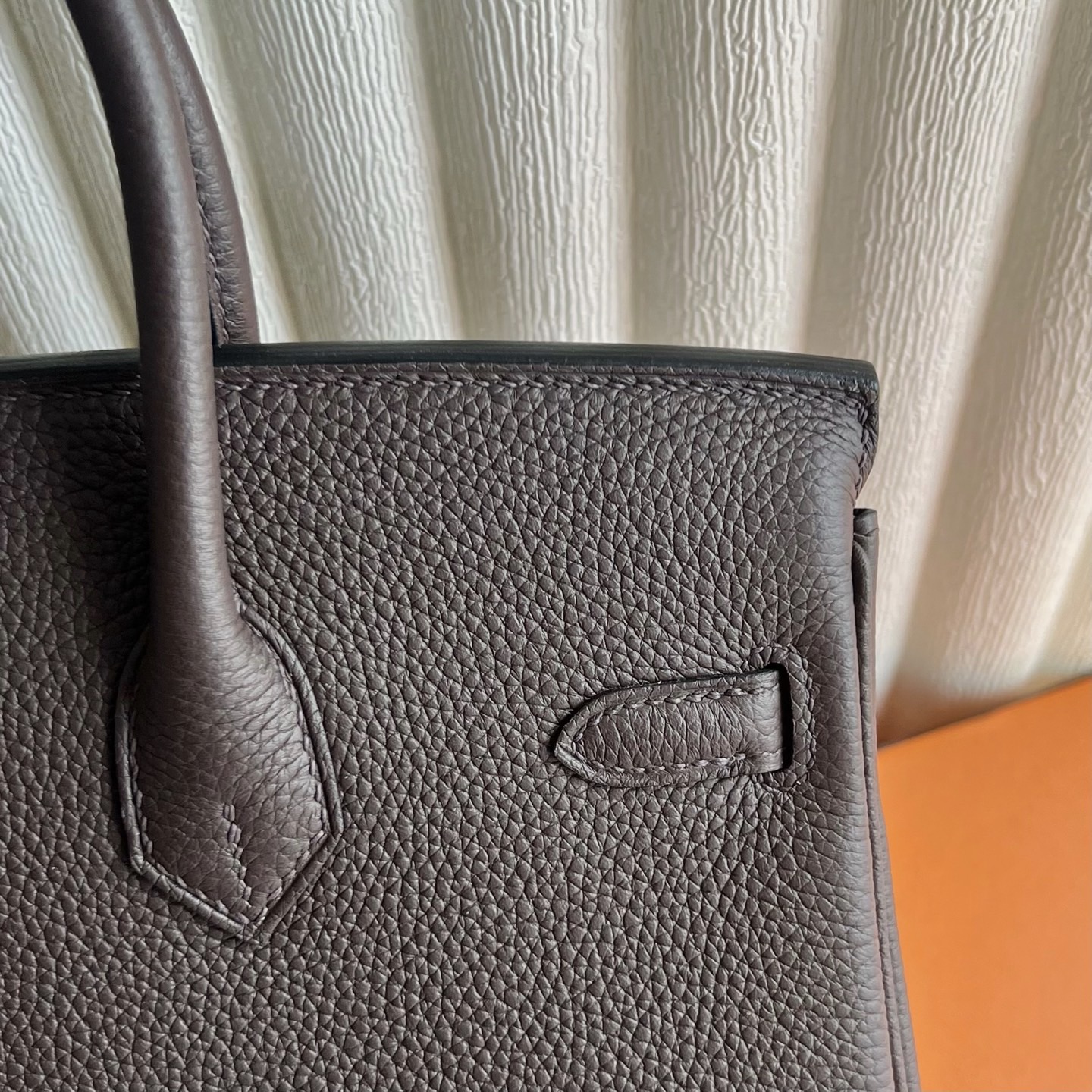 越南愛馬仕鉑金包25寸價格及圖片Hermes Birkin 25 Togo CK47 Chocolat巧克力銀色五金