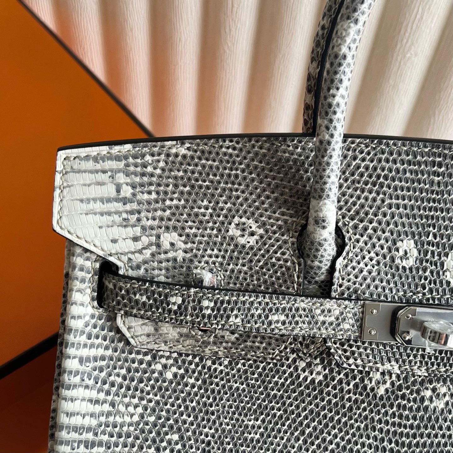 愛馬仕鉑金包哪個尺寸最經典最好 Hermes Birkin 25 Lizard 1B Ombre 自然色銀色五金