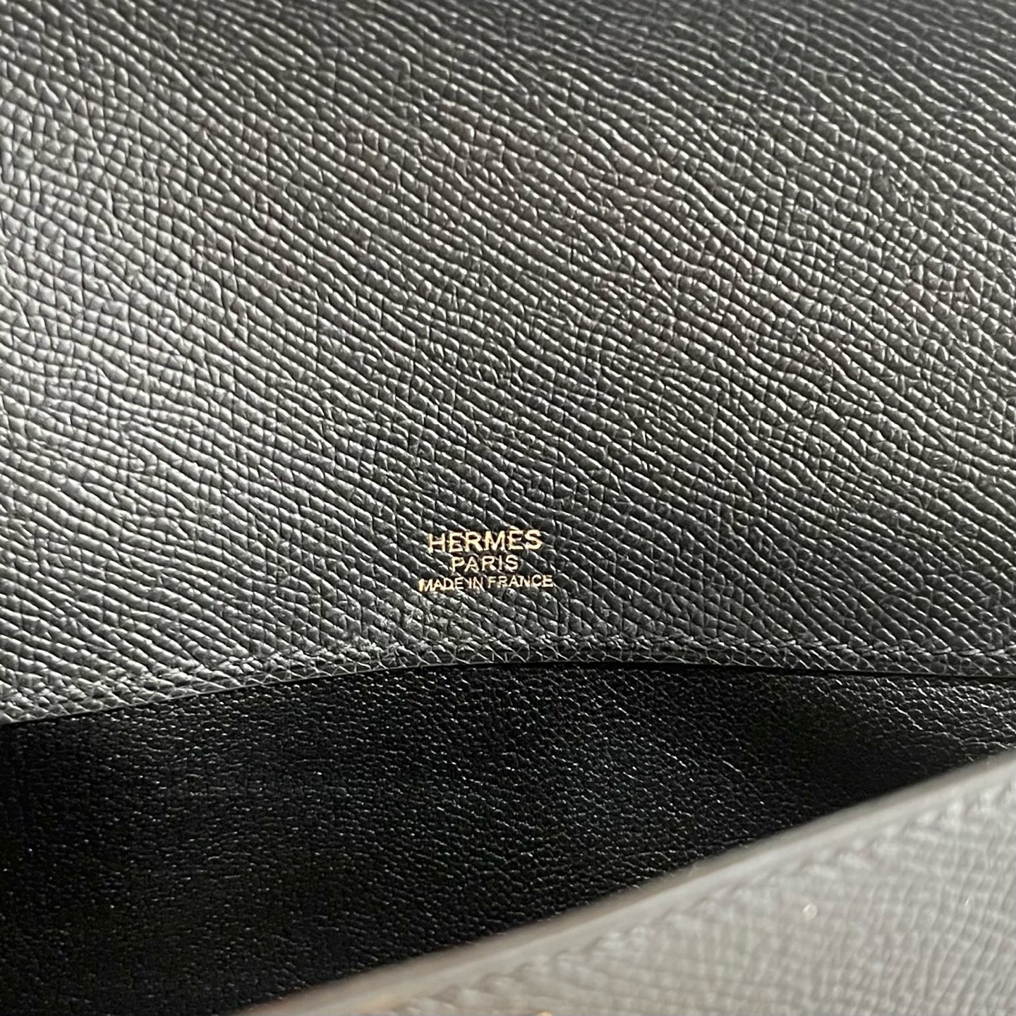 香港愛馬仕包包海港店地址 Hermes Kelly Cut Epsom Noir黑色 金色五金