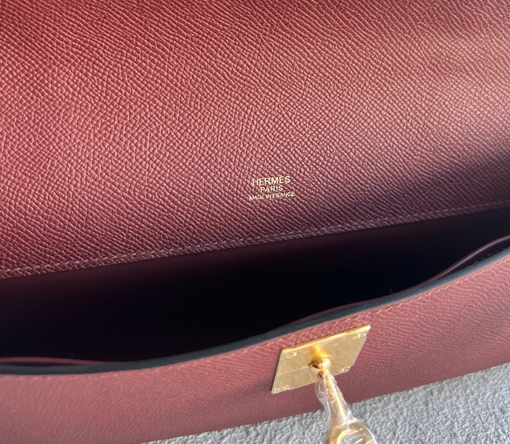 愛馬仕女包價格與圖片 Hermes Kelly Cut Epsom 55 Rouge H愛馬仕紅金色五金