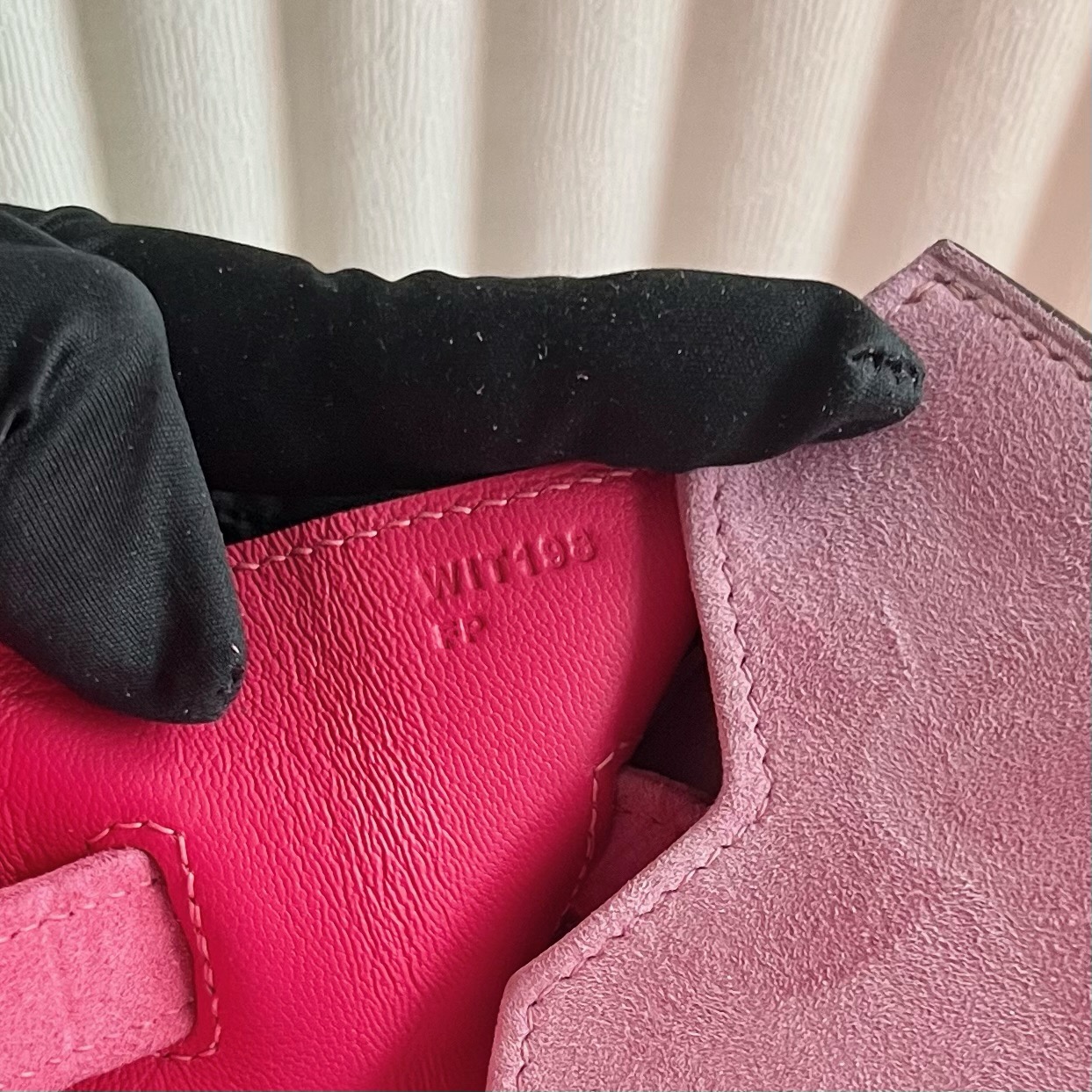新加坡愛馬仕鉑金包35寸專櫃價格 Hermes Birkin 35 麂皮 G5 Bois de Rose乾枯玫瑰粉 磨砂銀扣