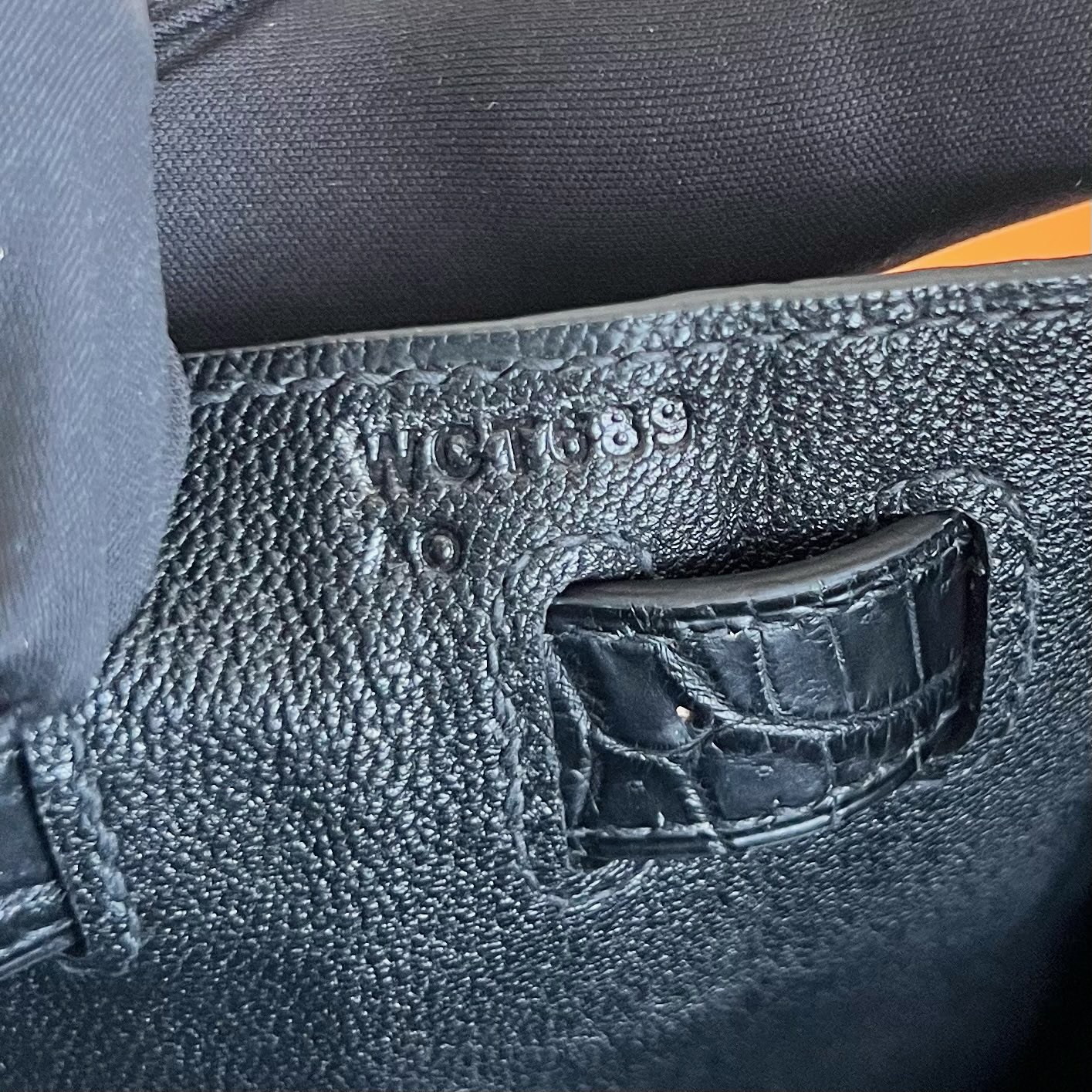 馬來西亞愛馬仕凱莉28寸包多少錢 Hermes Kelly Retourne 28 Matte Nilo Crocodile 黑色金色五金