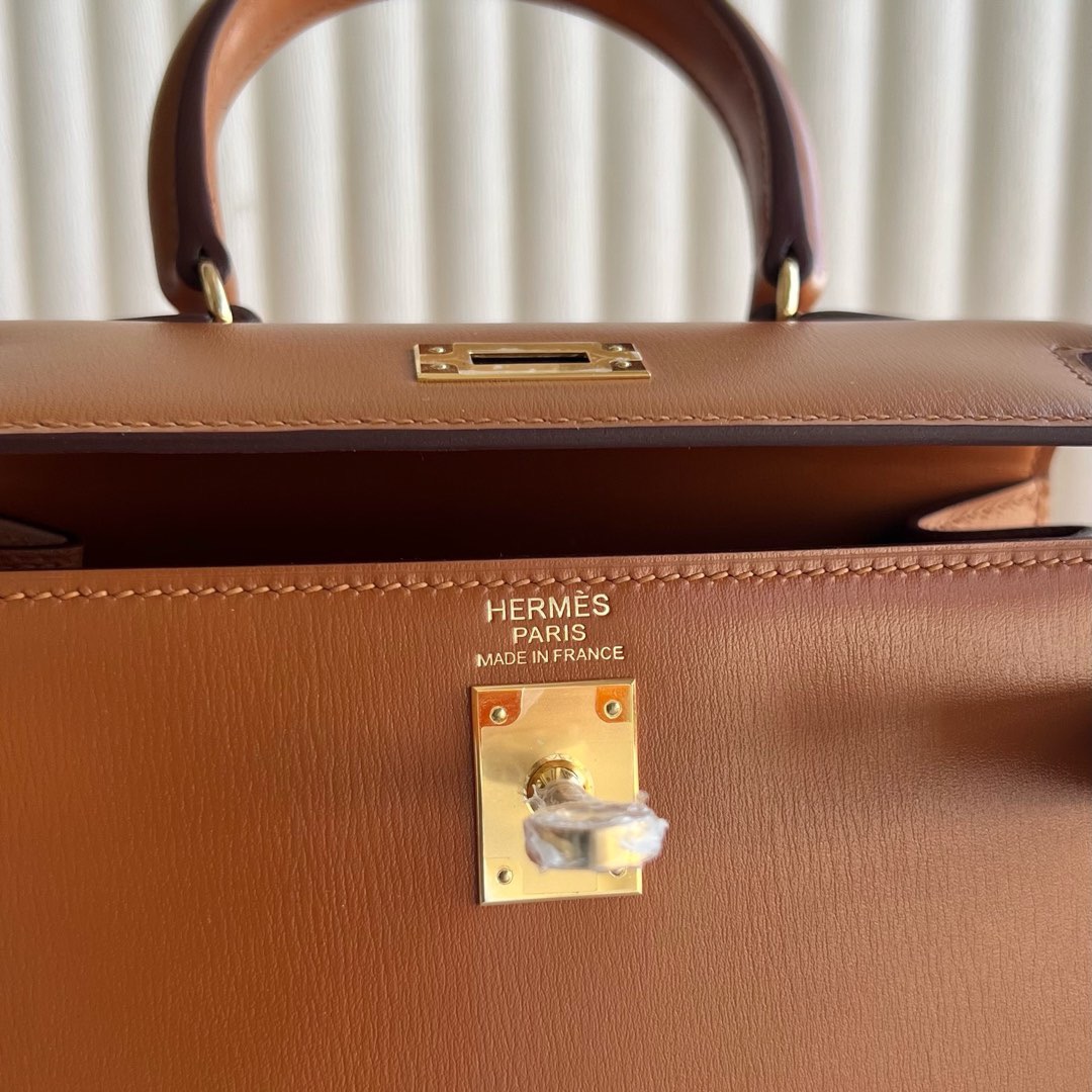 澳大利亞愛馬仕凱莉包包圖片及價格 Hermes Kelly Sellier 20 大耳朵Box Caramel 焦糖色