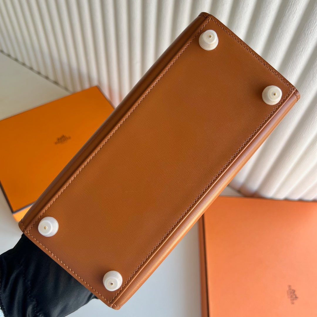 澳大利亞愛馬仕凱莉包包圖片及價格 Hermes Kelly Sellier 20 大耳朵Box Caramel 焦糖色