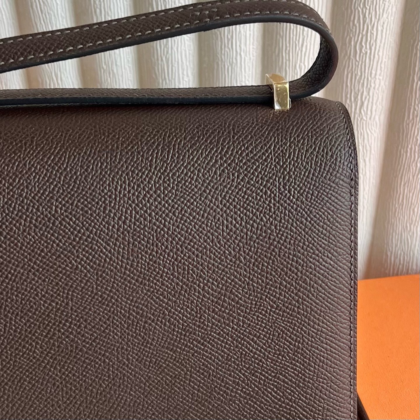 愛馬仕康康的刻印在哪 Hermes Constance 18 Epsom Chocolate巧克力 金色五金-Qatar Kuwait Hermes Birkin Kelly Lindy bag 愛馬仕康康的刻印在哪 Hermes Constance 18 Epsom Chocolate巧克力 金色五金