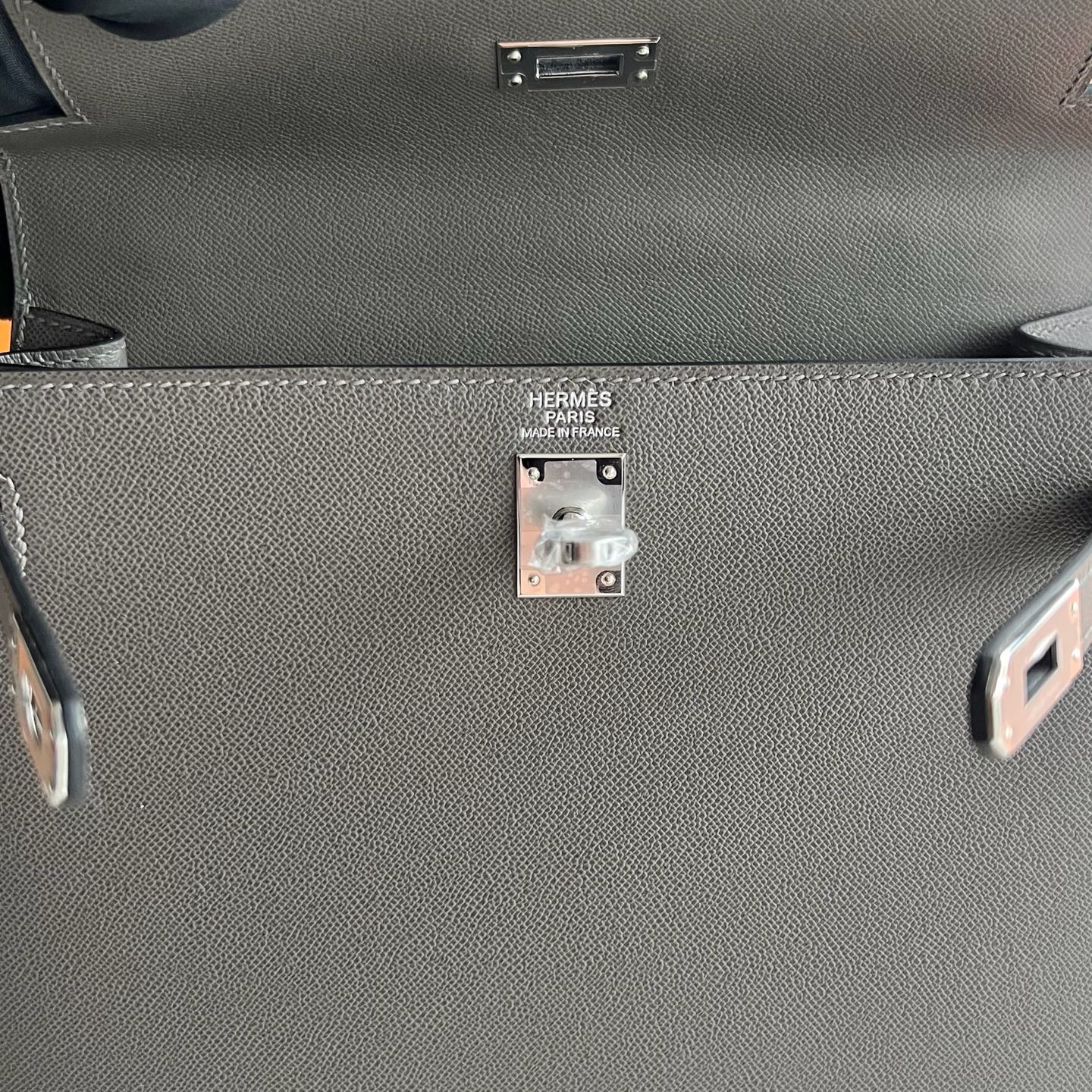 愛馬仕Kelly包台灣價格 Hermes Kelly Sellier 25 Madame 0L Gris Meyer 积雨云灰