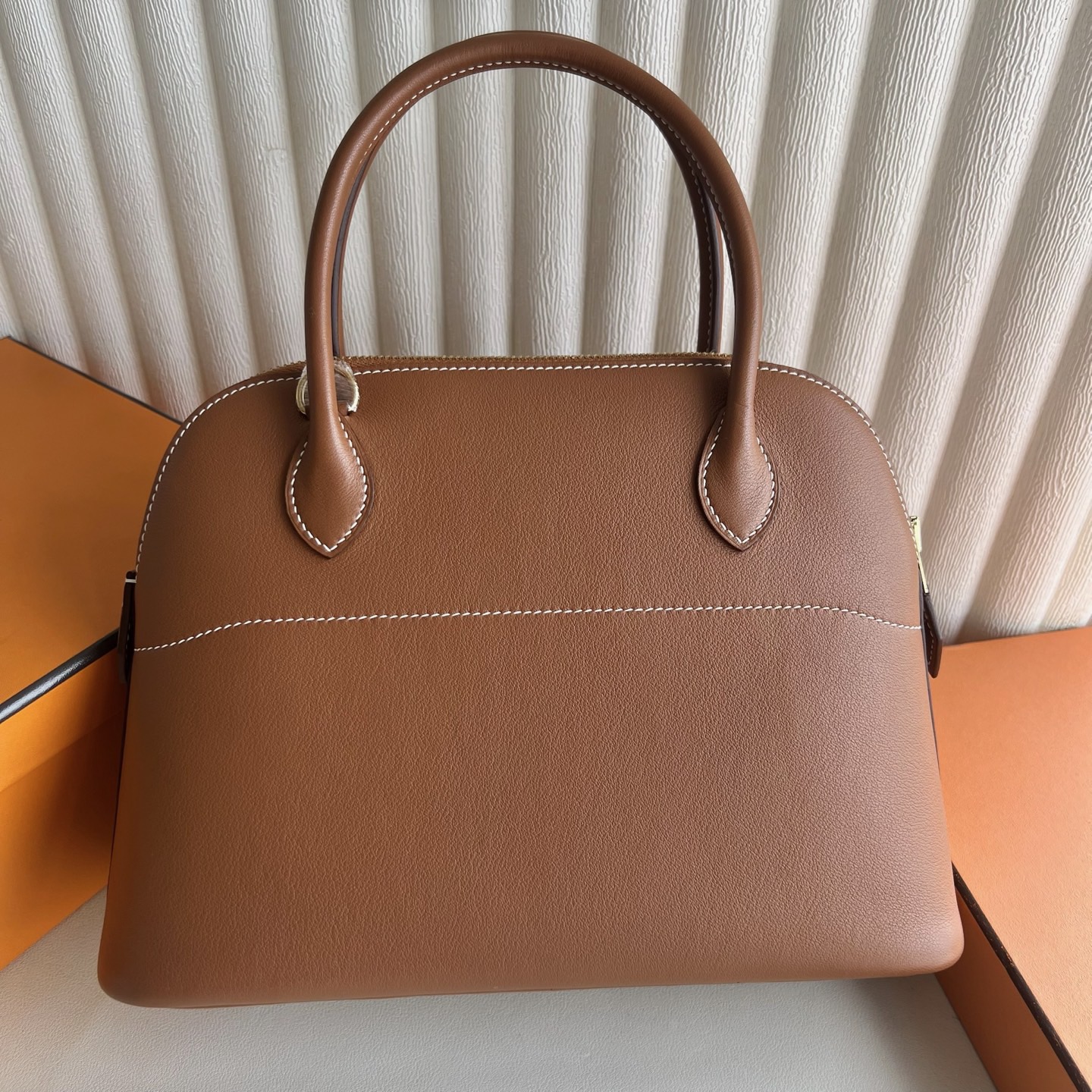 香港愛馬仕保齡球包27價格Hermes Bolide 27 Swift Gold金棕色金色五金