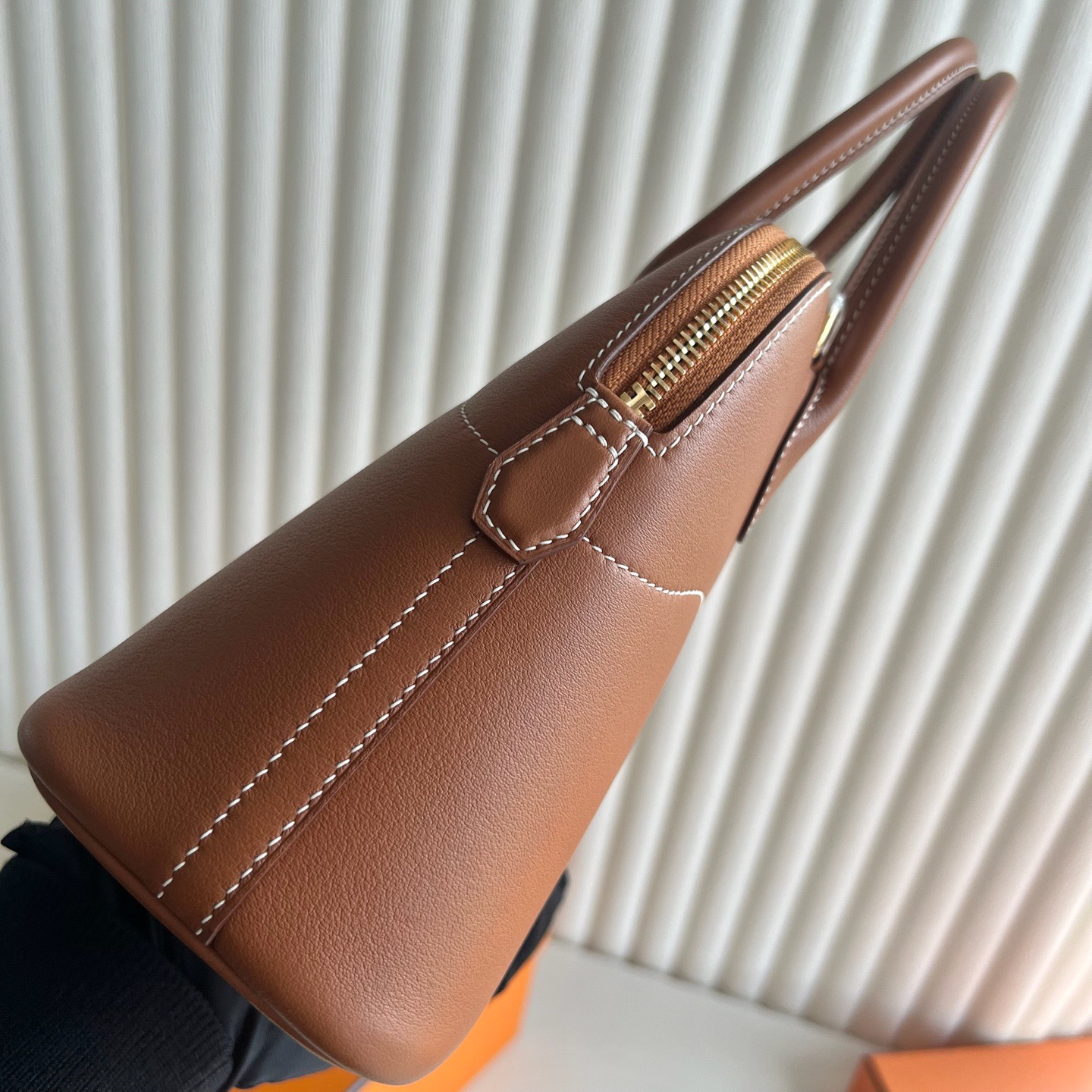 香港愛馬仕保齡球包27價格Hermes Bolide 27 Swift Gold金棕色金色五金