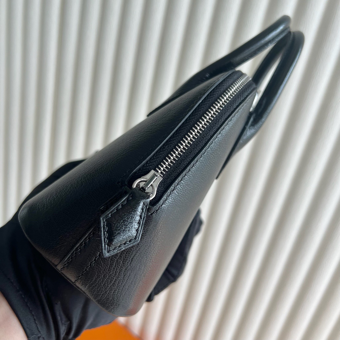 愛馬仕保齡球mini馬來西亞吉隆玻專賣店價格 Hermes Mini Bolide Chever Noir 黑色