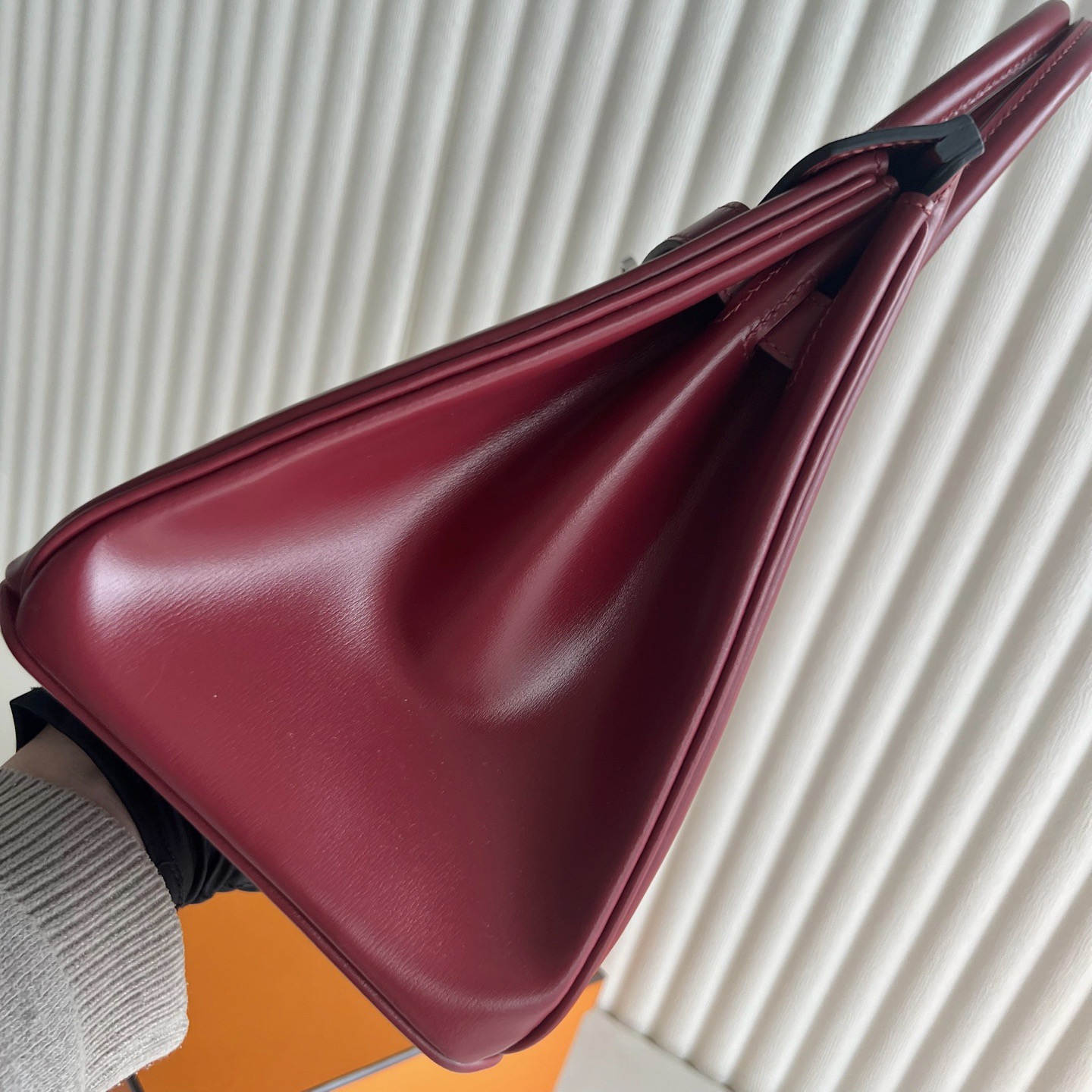 馬來西亞吉隆玻愛馬仕鉑金包30多少錢 Hermes Birkin 30 Box CK55 Rouge H愛馬仕紅