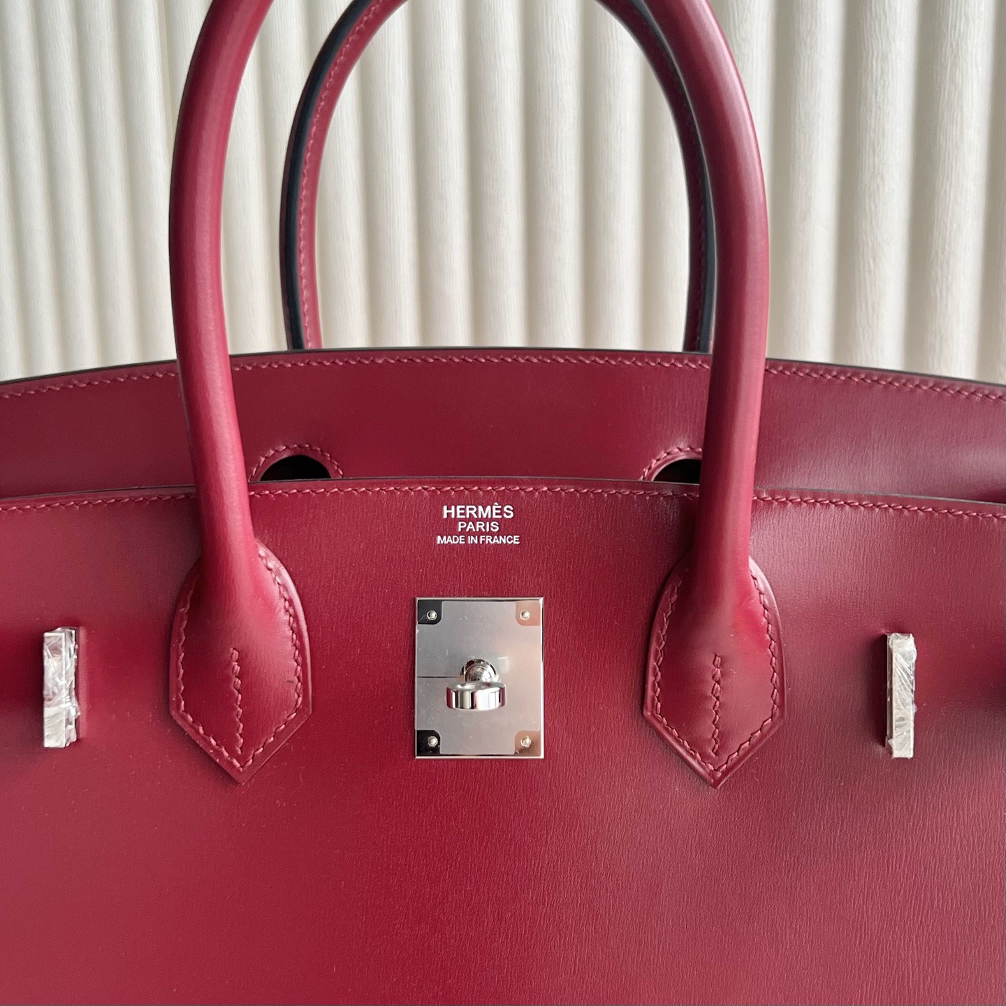 馬來西亞吉隆玻愛馬仕鉑金包30多少錢 Hermes Birkin 30 Box CK55 Rouge H愛馬仕紅