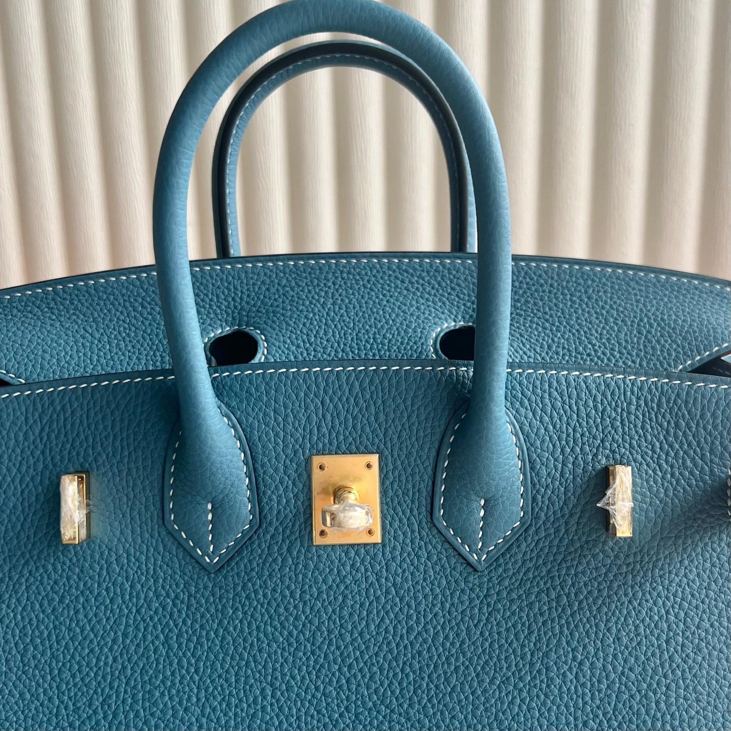 馬來西亞愛馬仕鉑金包25價格多少錢Hermes Birkin 25 Togo D2 Bleu Jeans 新牛仔藍