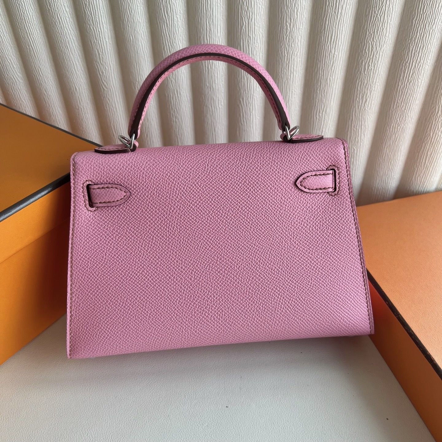 馬來西亞 愛馬仕凱莉包官方價格多少Hermes Kelly Mini Sellier Epsom 5P Bubblegum Pink櫻花粉