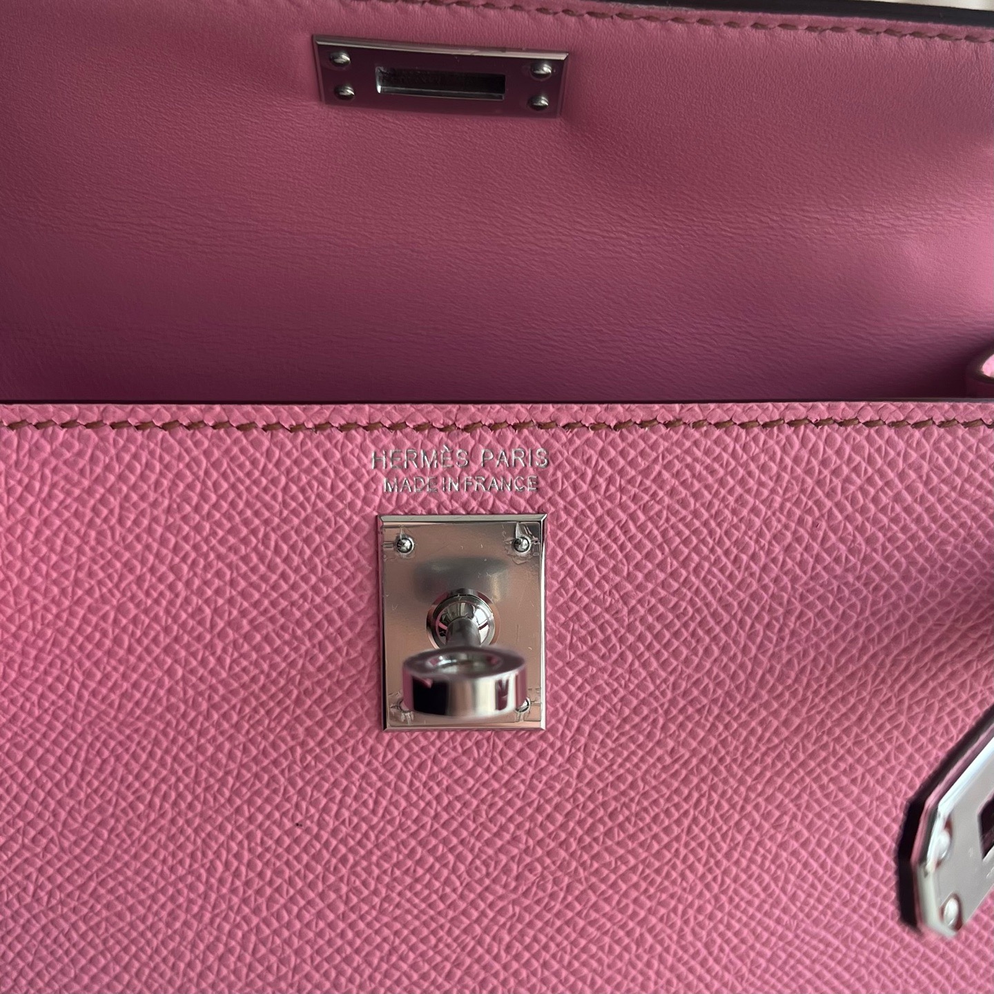馬來西亞 愛馬仕凱莉包官方價格多少Hermes Kelly Mini Sellier Epsom 5P Bubblegum Pink櫻花粉
