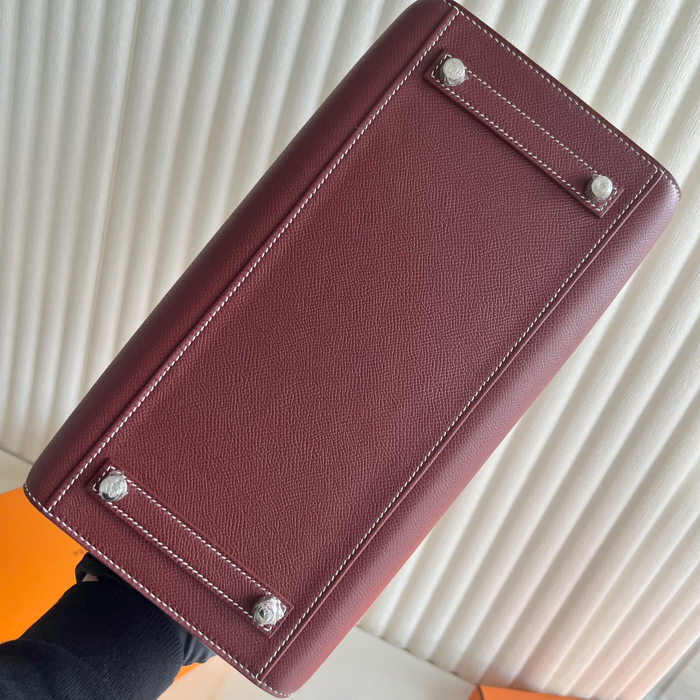 馬來西亞吉隆玻愛馬仕包包專櫃價格Hermes Birkin 30 Sellier Epsom Rouge H愛馬仕紅/Nata奶油白