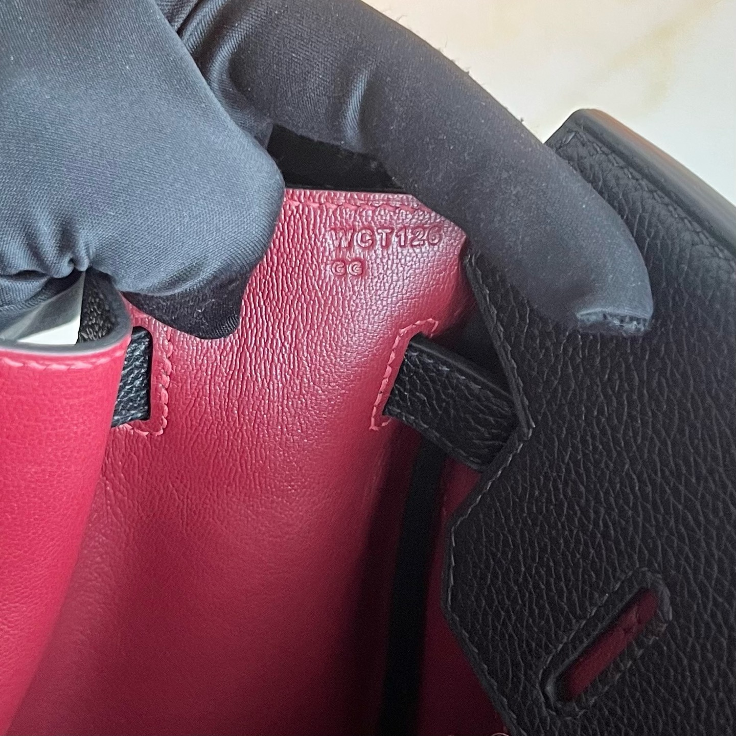 愛馬仕birkin 30包包吉隆玻價格一覽表Hermes Birkin 30 Barenia Noir黑色內拼Rouge Grenat石榴紅
