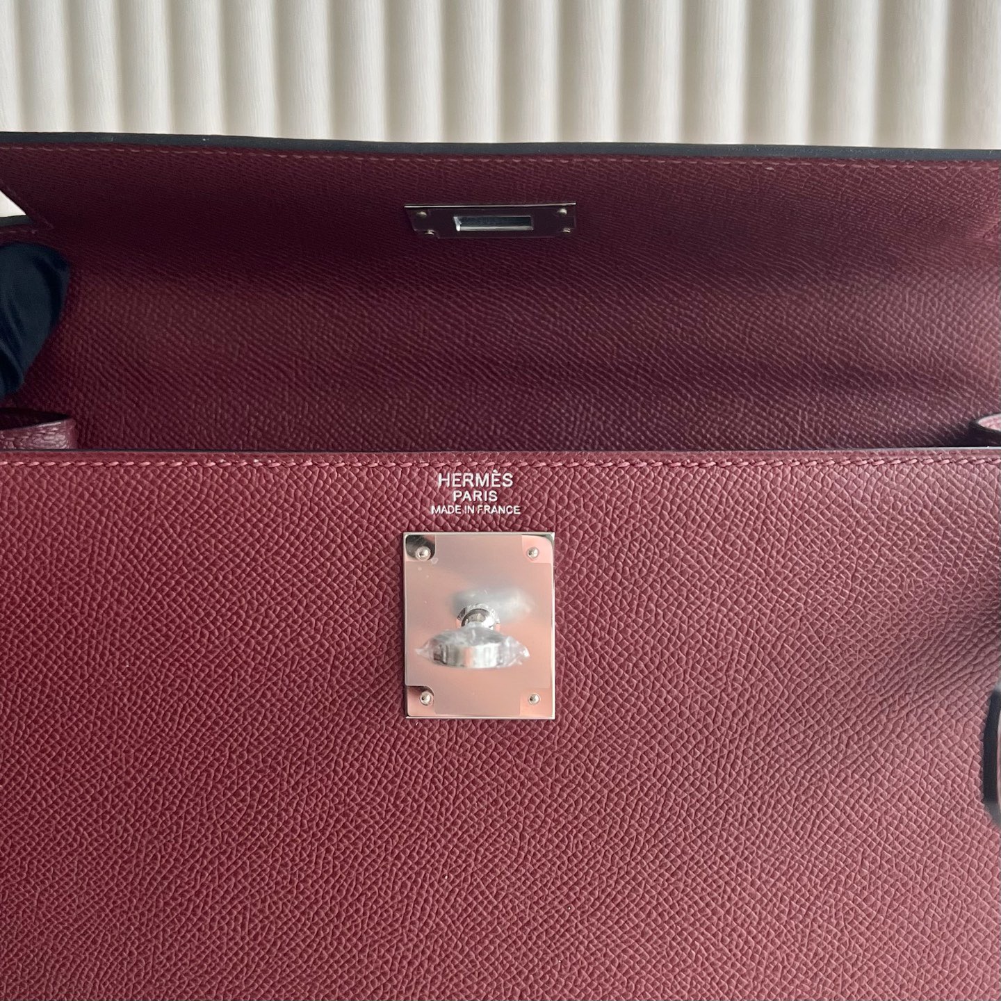 愛馬仕凱莉28寸包新加坡多少錢 Hermes Kelly Sellier 28 Epsom Rouge H愛馬仕紅