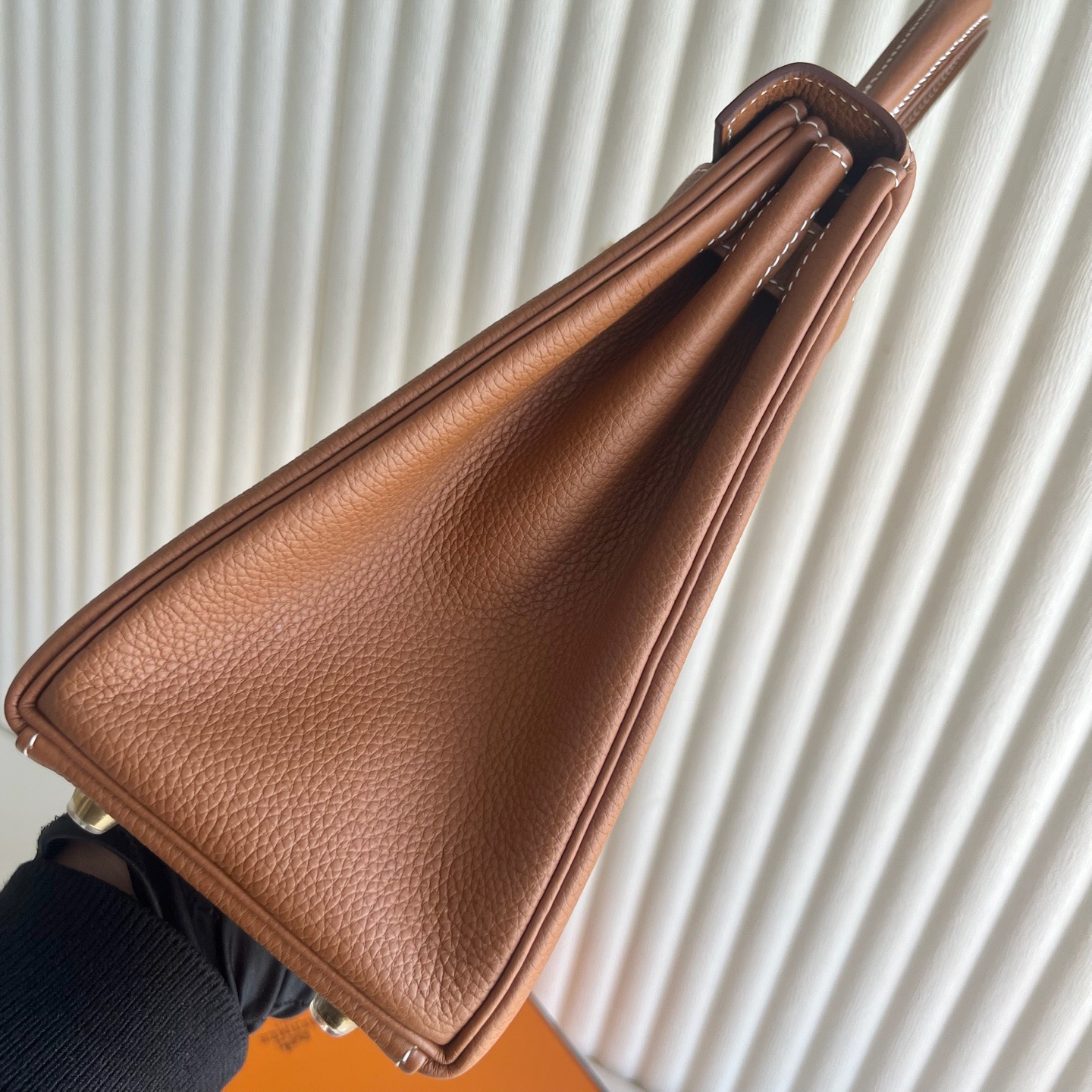 愛馬仕凱莉包28新加坡專櫃多少錢 Hermes Kelly Retourne 28 Togo Gold 金棕色 金色五金
