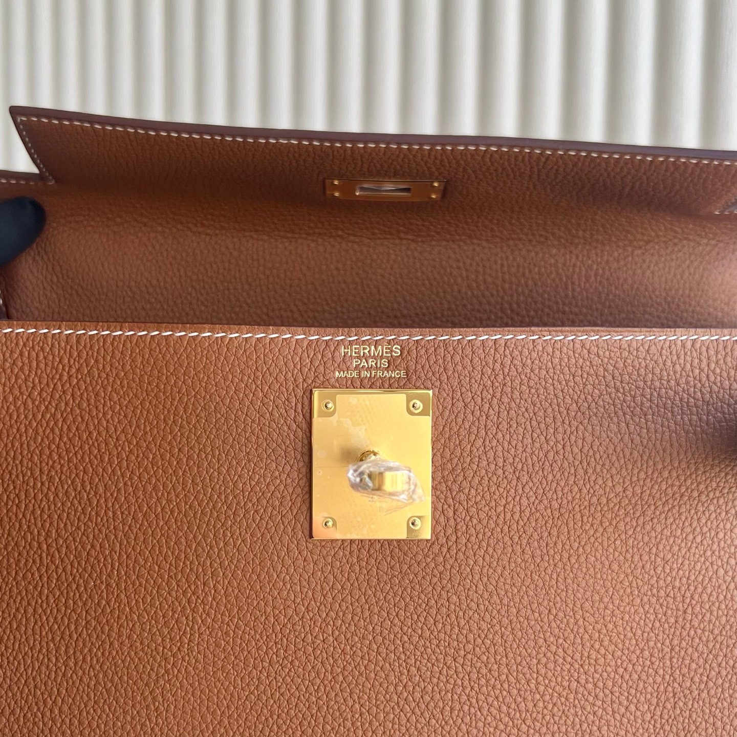 愛馬仕凱莉包28新加坡專櫃多少錢 Hermes Kelly Retourne 28 Togo Gold 金棕色 金色五金