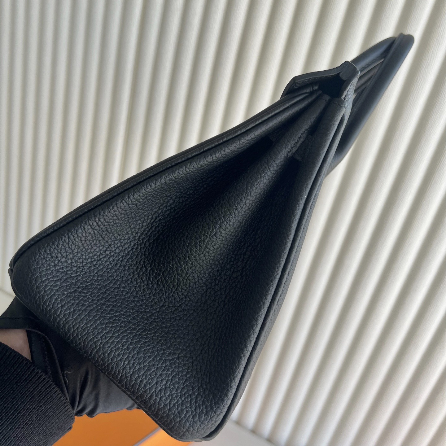 愛馬仕鉑金包25寸專櫃有賣嗎 Hermes Birkin 25 Togo 黑色Noir金色五金