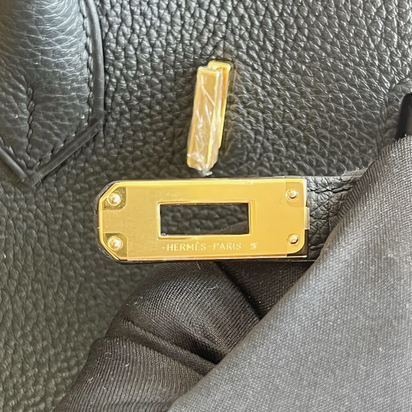 愛馬仕鉑金包25寸專櫃有賣嗎 Hermes Birkin 25 Togo 黑色Noir金色五金