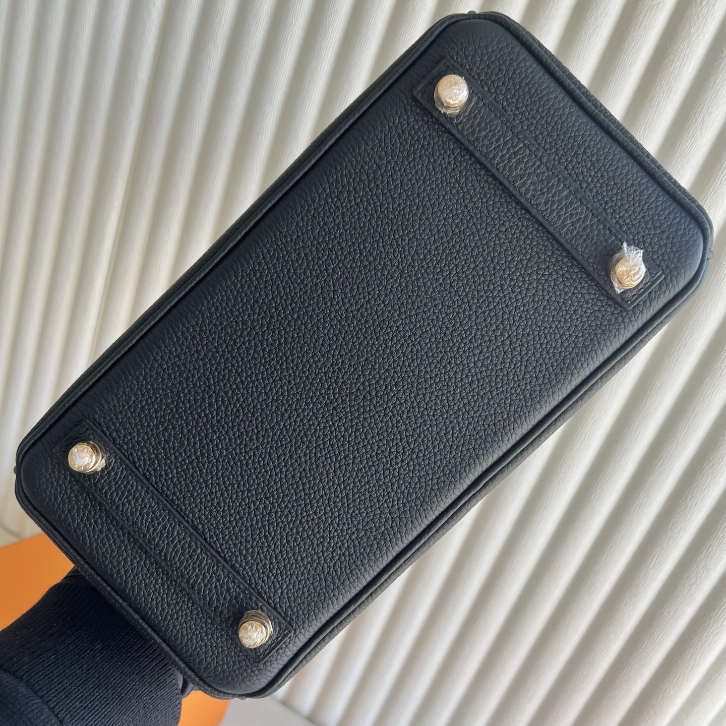 愛馬仕鉑金包25寸專櫃有賣嗎 Hermes Birkin 25 Togo 黑色Noir金色五金