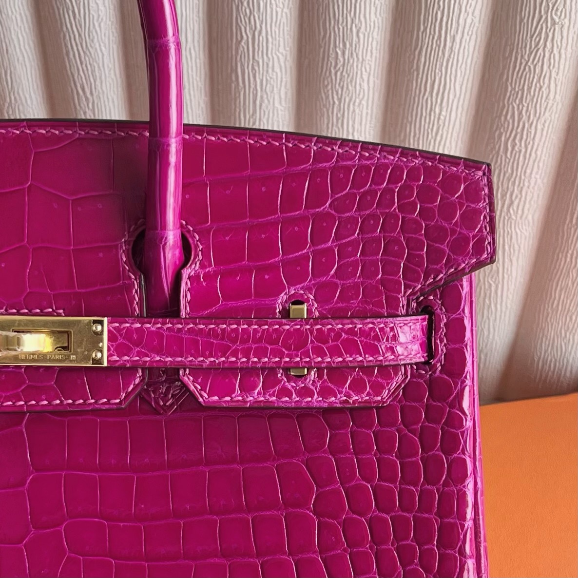 愛馬仕鉑金包包價格一覽表 Hermes Birkin 25 J5 Rose Scheherazade天方夜譚紫 金色五金