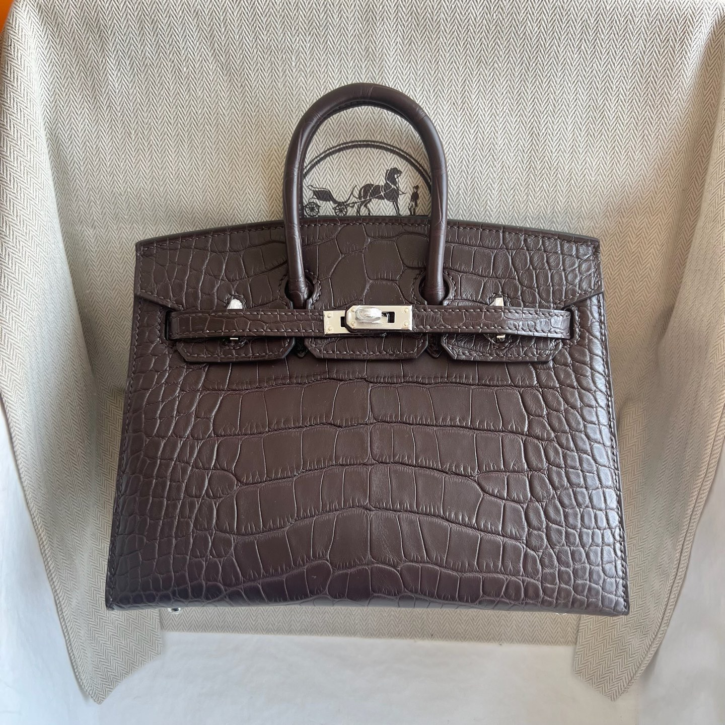 愛馬仕鉑金包小房子越南價格 Hermes Birkin 20 Sellier Havane哈瓦那色銀色五金
