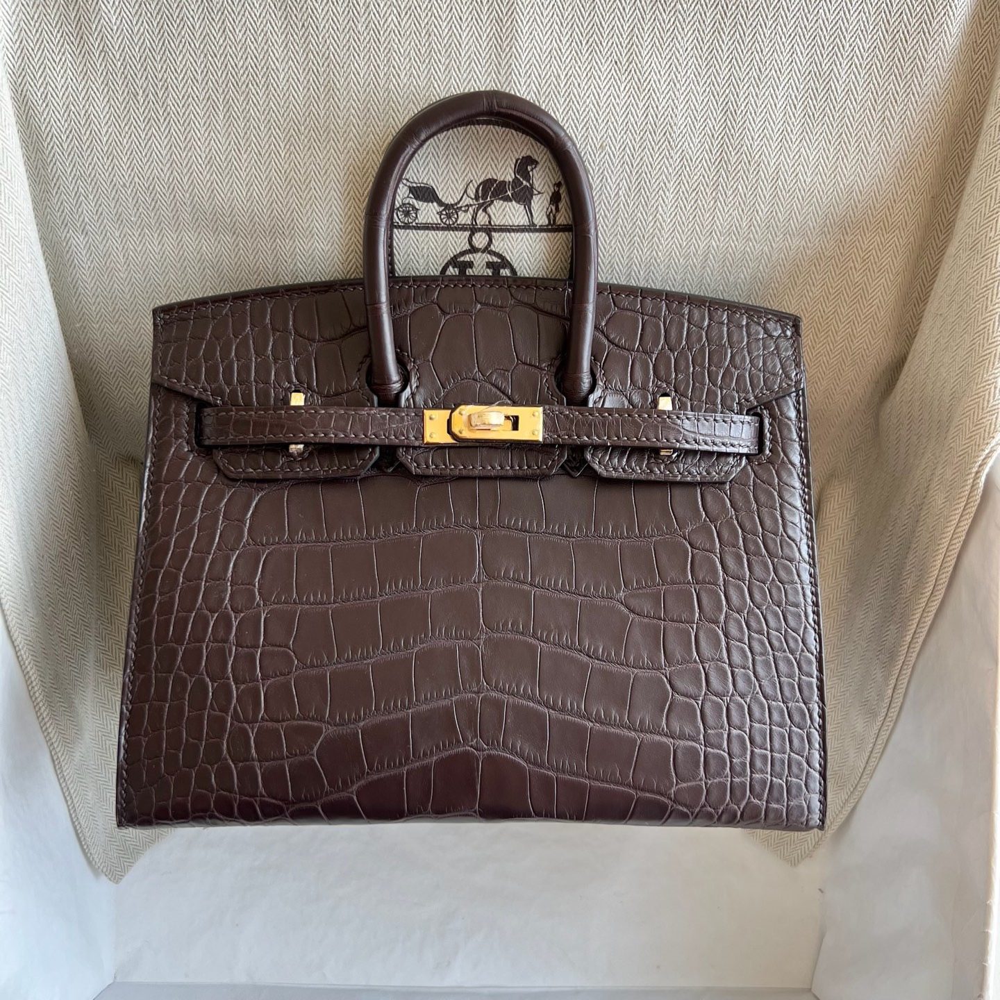 越南愛馬仕鉑金包小房子多少錢 Hermes Birkin 20 Sellier 哈瓦那色 Havane 金色五金