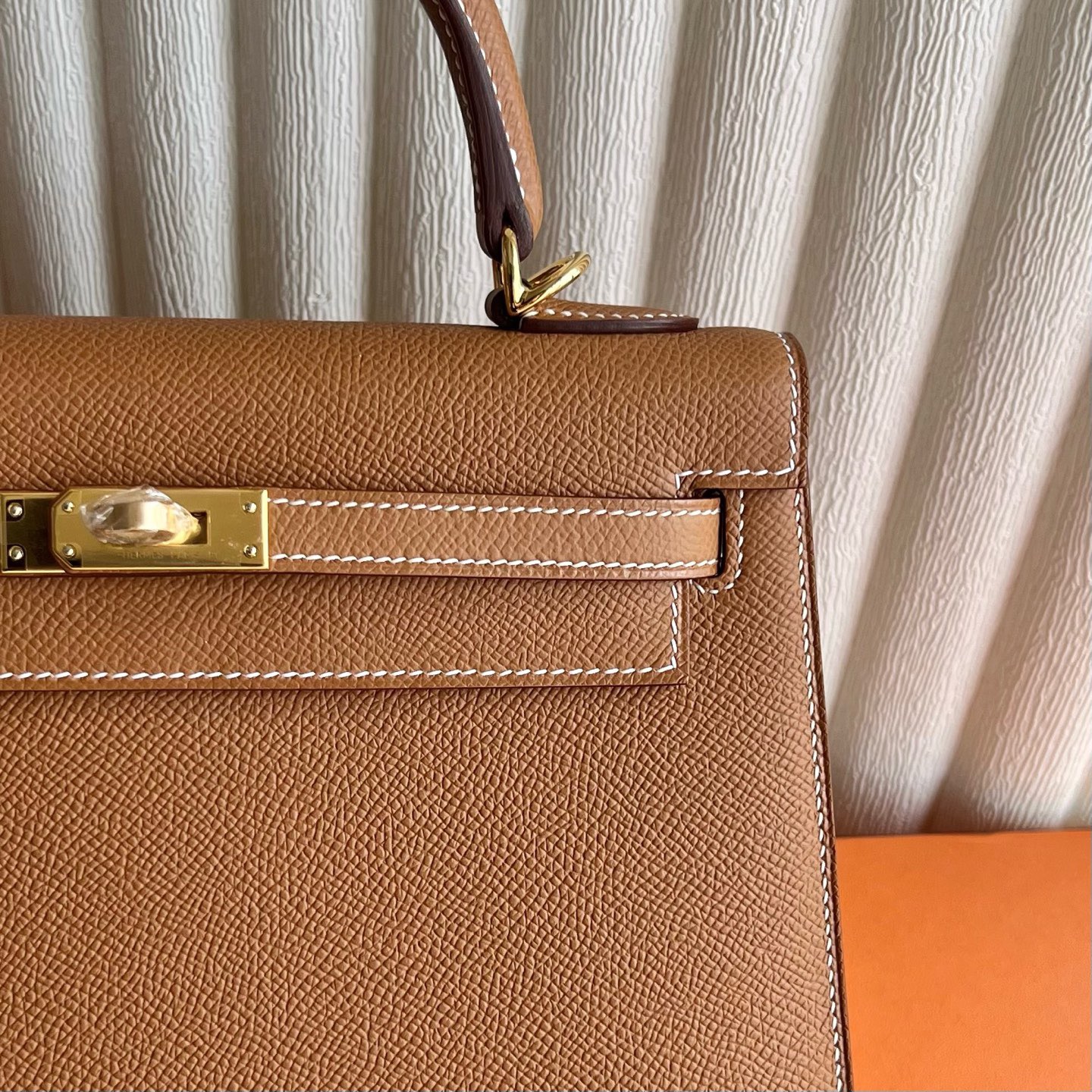 愛馬仕凱莉包包圖片及價格Hermes Kelly 25 Epsom Color 37 Gold金棕色 金色五金