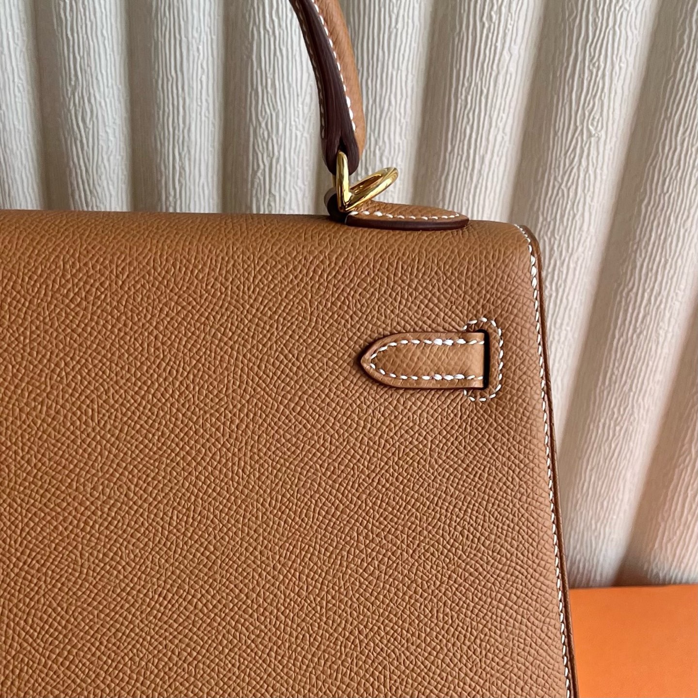 愛馬仕凱莉包包圖片及價格Hermes Kelly 25 Epsom Color 37 Gold金棕色 金色五金
