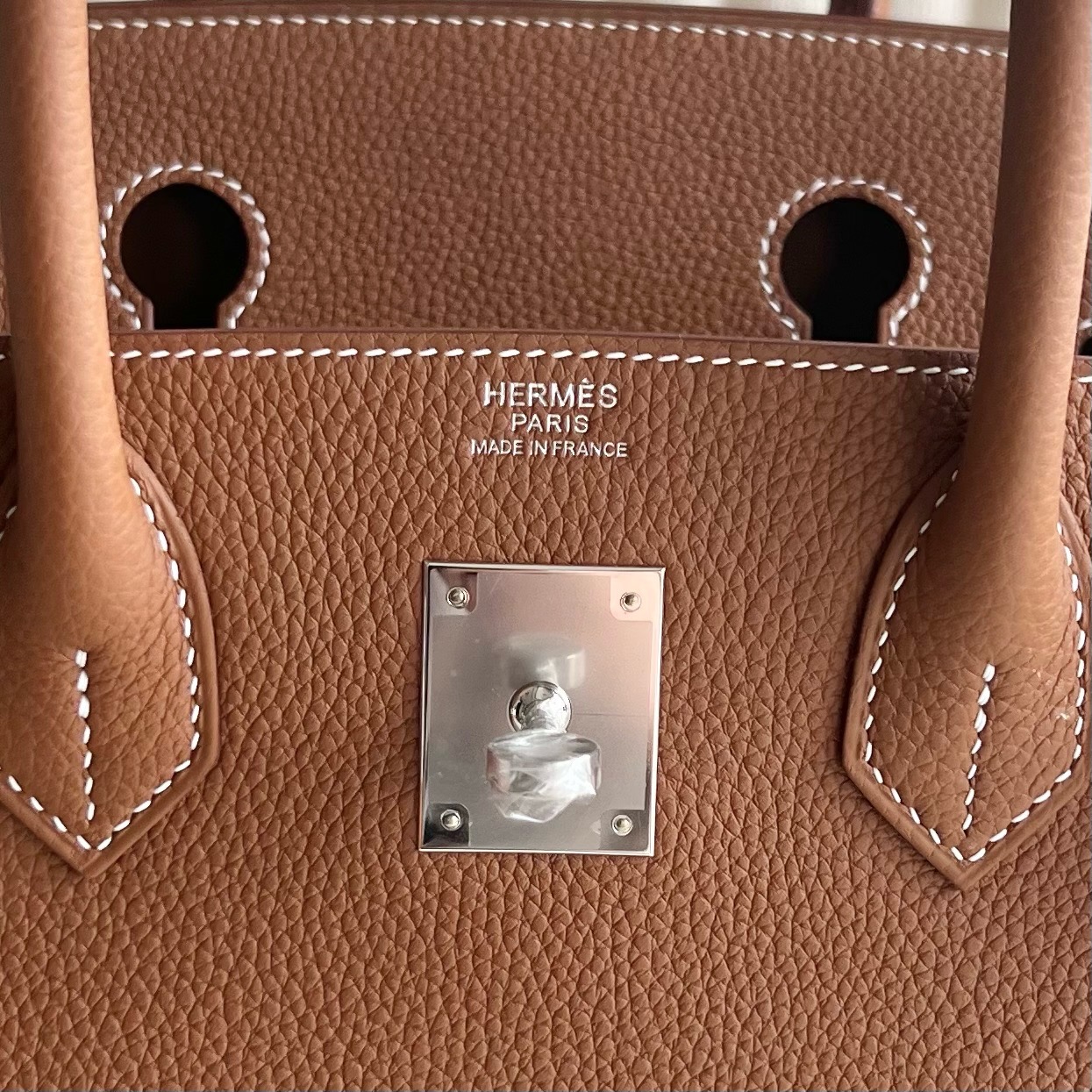 加拿大愛馬仕birkin30專櫃價格 Hermes Birkin 30 Togo Gold金棕色銀色五金
