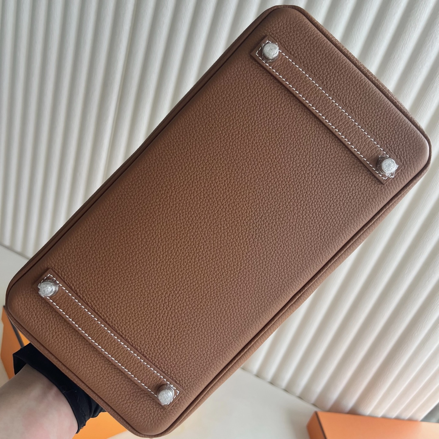 加拿大愛馬仕birkin30專櫃價格 Hermes Birkin 30 Togo Gold金棕色銀色五金