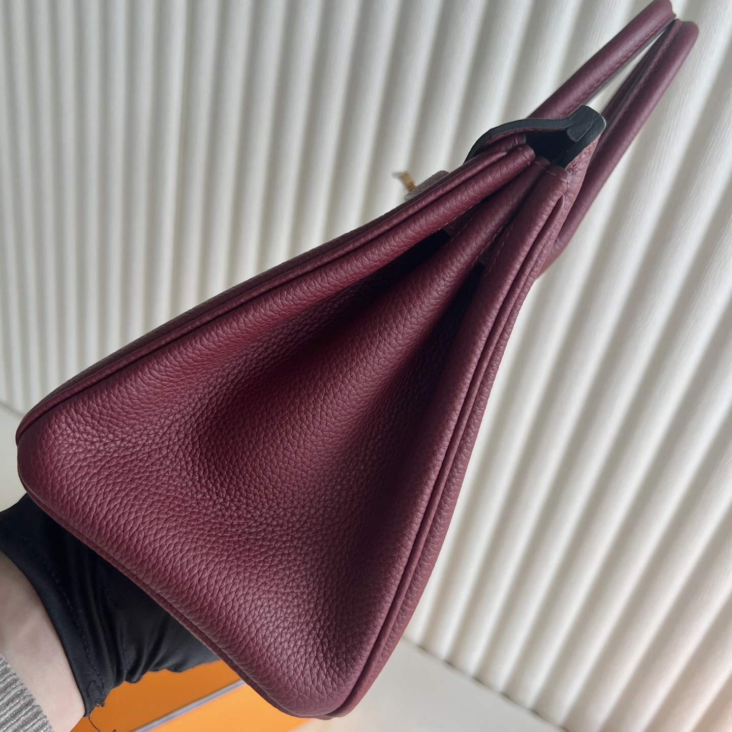 愛馬仕鉑金包25圖片大全Hermes Birkin 25 Togo Rouge H 愛馬仕紅 金色五金