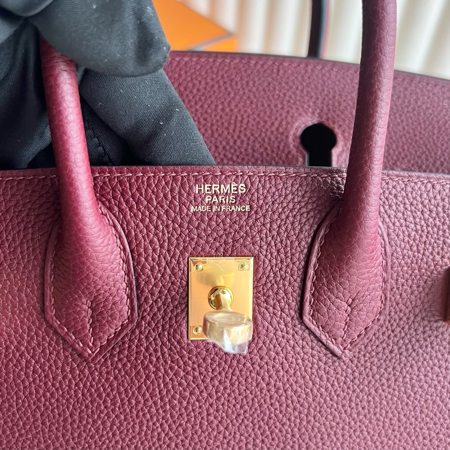 愛馬仕鉑金包25圖片大全Hermes Birkin 25 Togo Rouge H 愛馬仕紅 金色五金