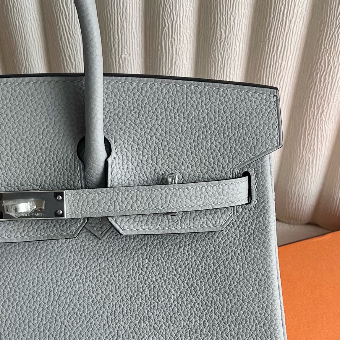 愛馬仕鉑金包最便宜多少錢 Hermes Birkin 25 Togo P0 Gris Pantin木偶灰銀色五金
