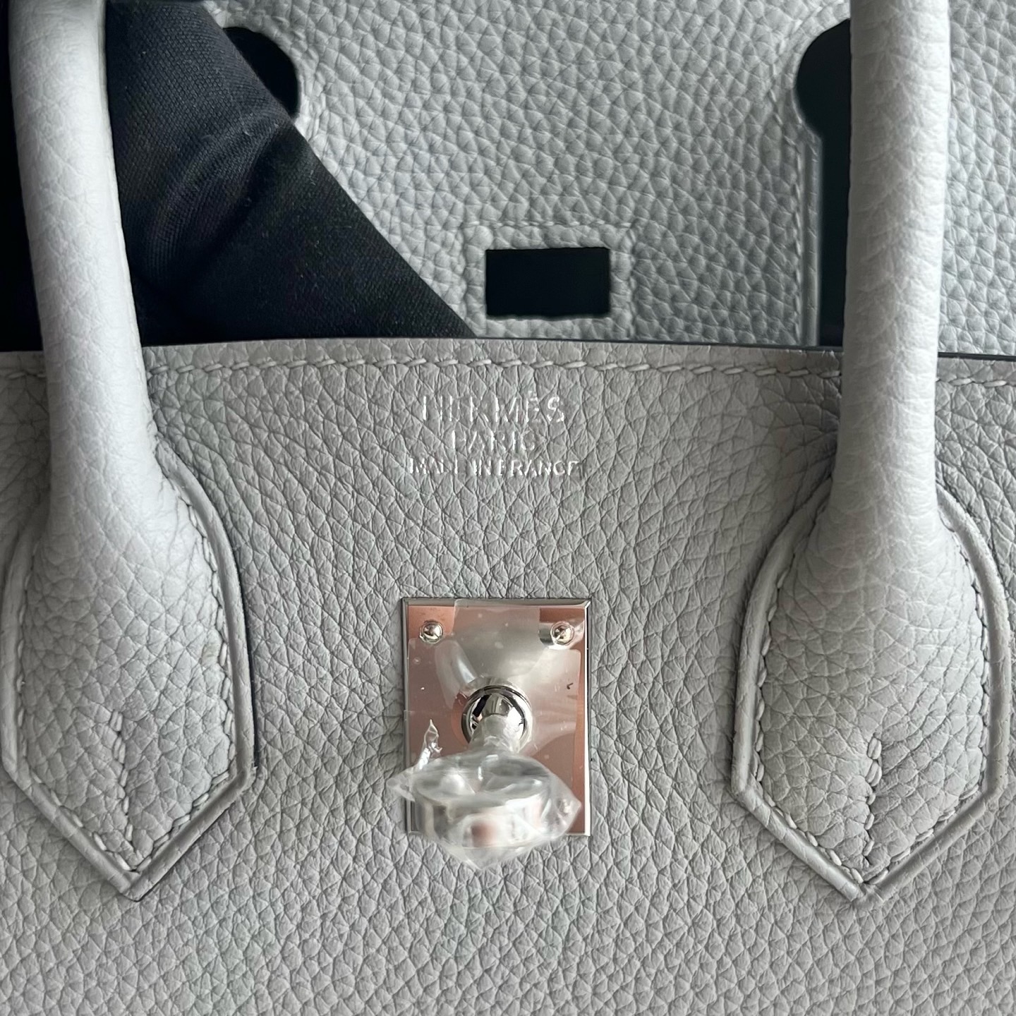 愛馬仕鉑金包最便宜多少錢 Hermes Birkin 25 Togo P0 Gris Pantin木偶灰銀色五金