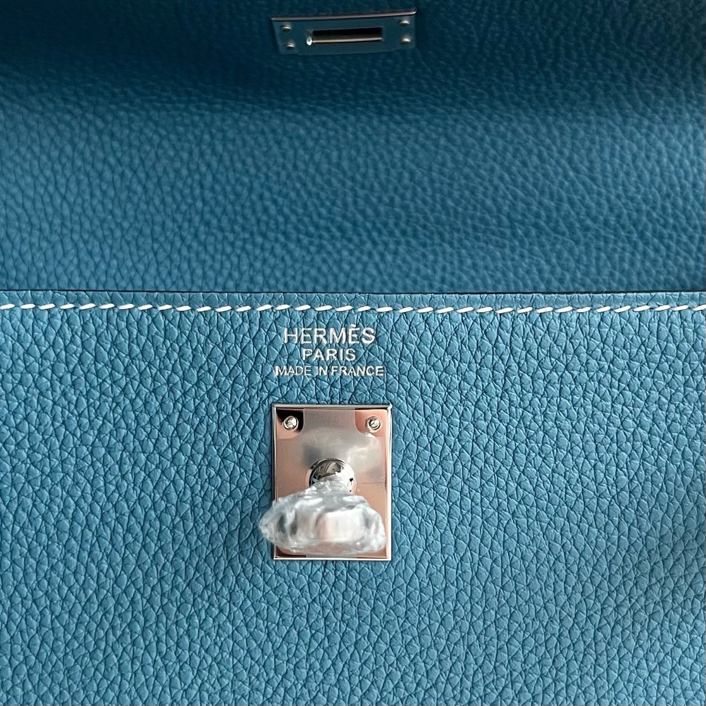 愛馬仕凱莉包澳大利亞官方價格 Hermes Kelly Retourne 25 Togo new bleu jean新牛仔藍