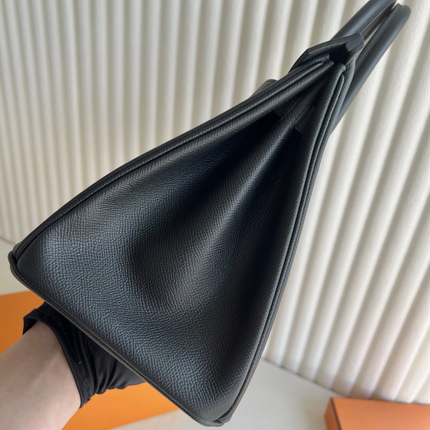 愛馬仕鉑金包價格Hermes Birkin 30 Epsom Leather Noir 黑色 銀色五金