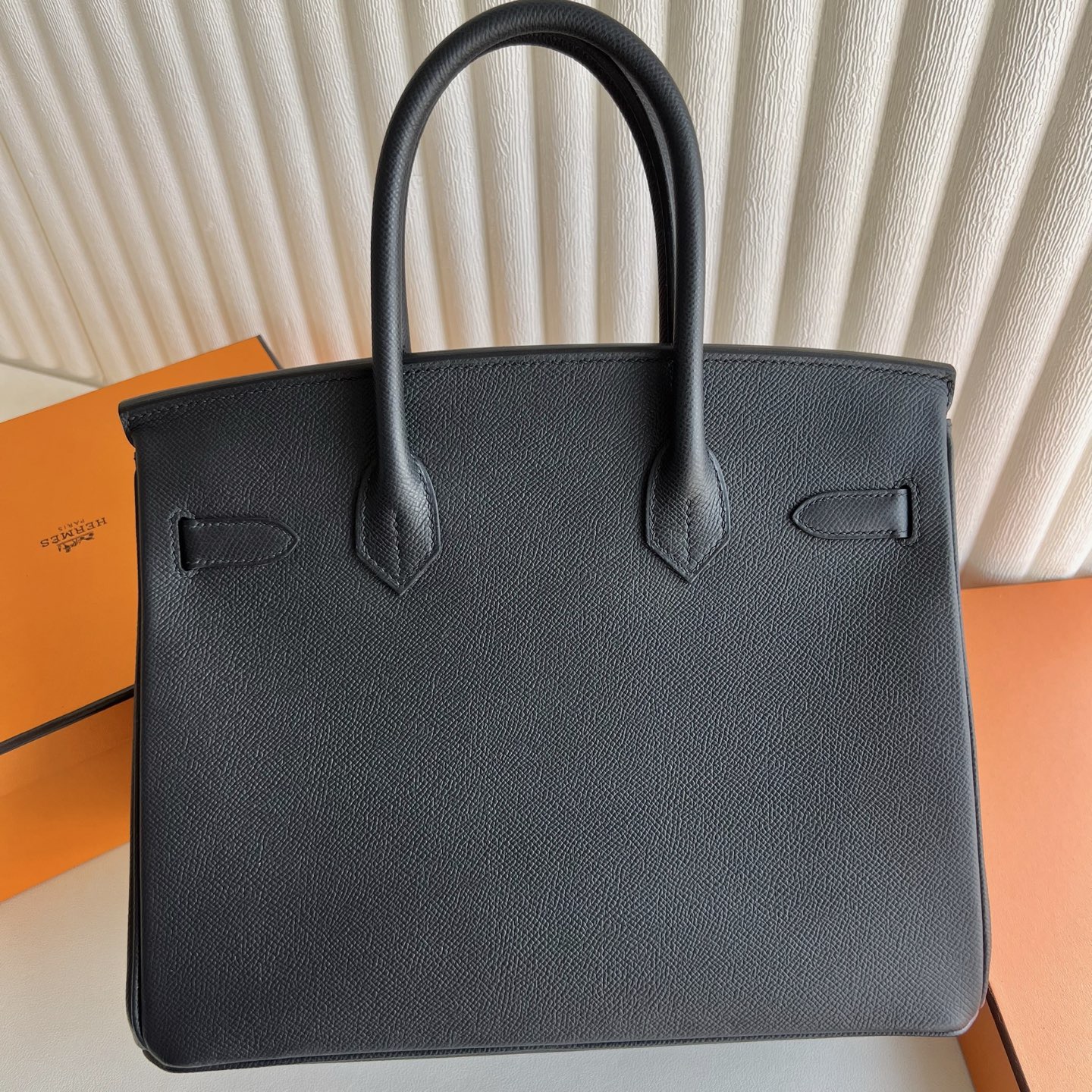 愛馬仕鉑金包價格Hermes Birkin 30 Epsom Leather Noir 黑色 銀色五金