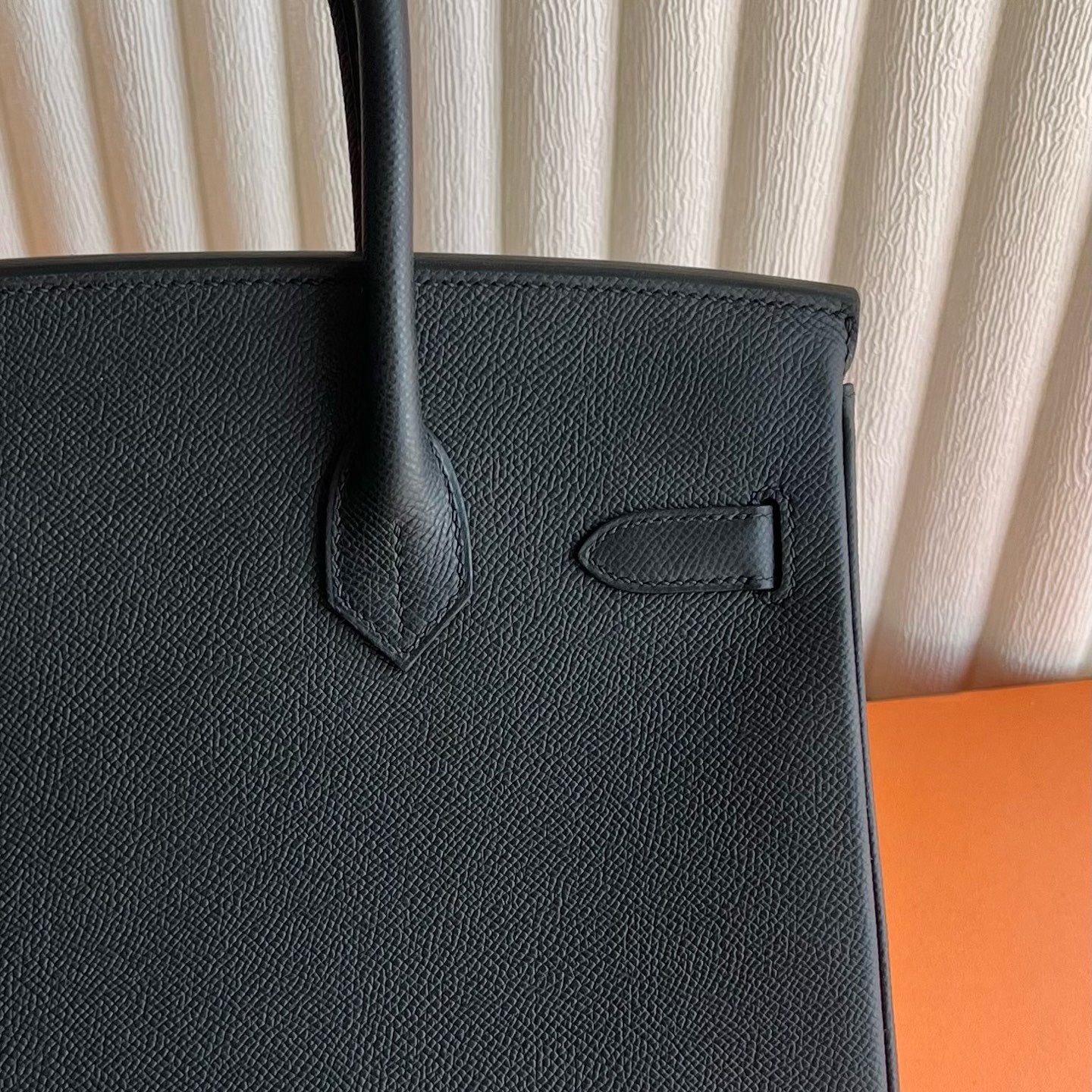 愛馬仕鉑金包價格Hermes Birkin 30 Epsom Leather Noir 黑色 銀色五金